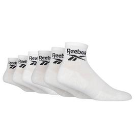 Reebok 6 Everyday Lightweight Training Crew Socks 3 Pairs
