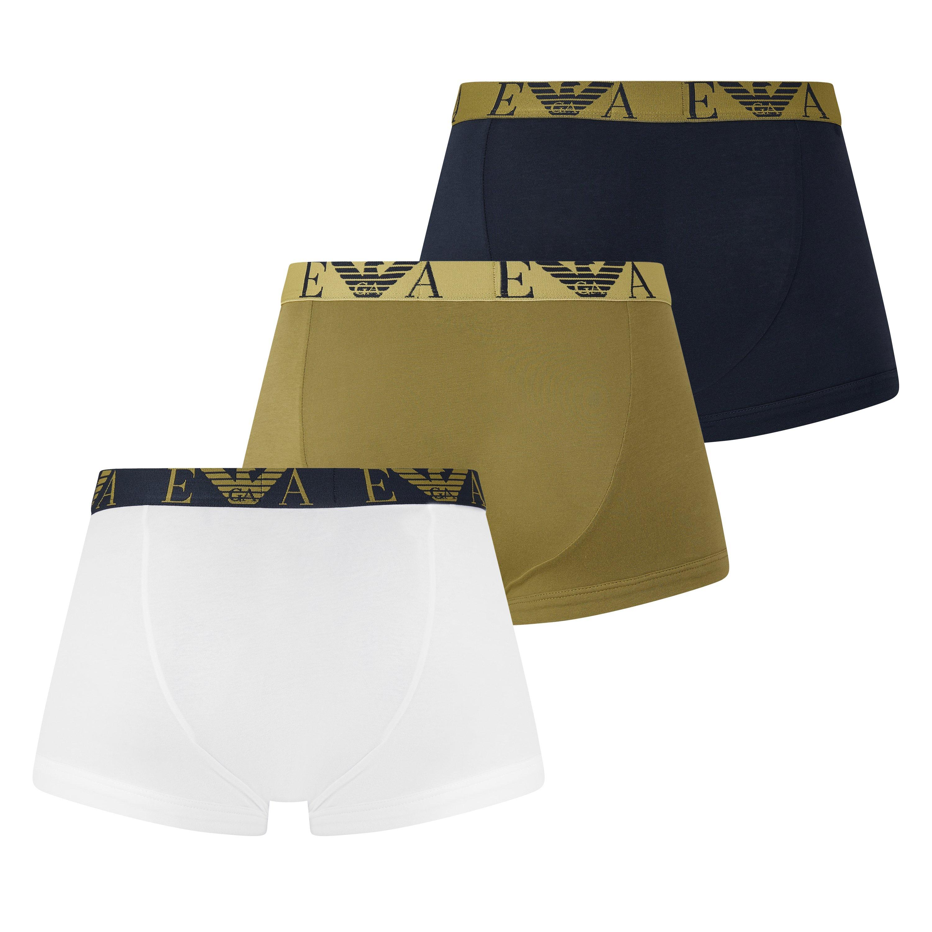 Blu/Moss/White - Emporio Armani - Emporio Mono Trunk Sn64 - 2