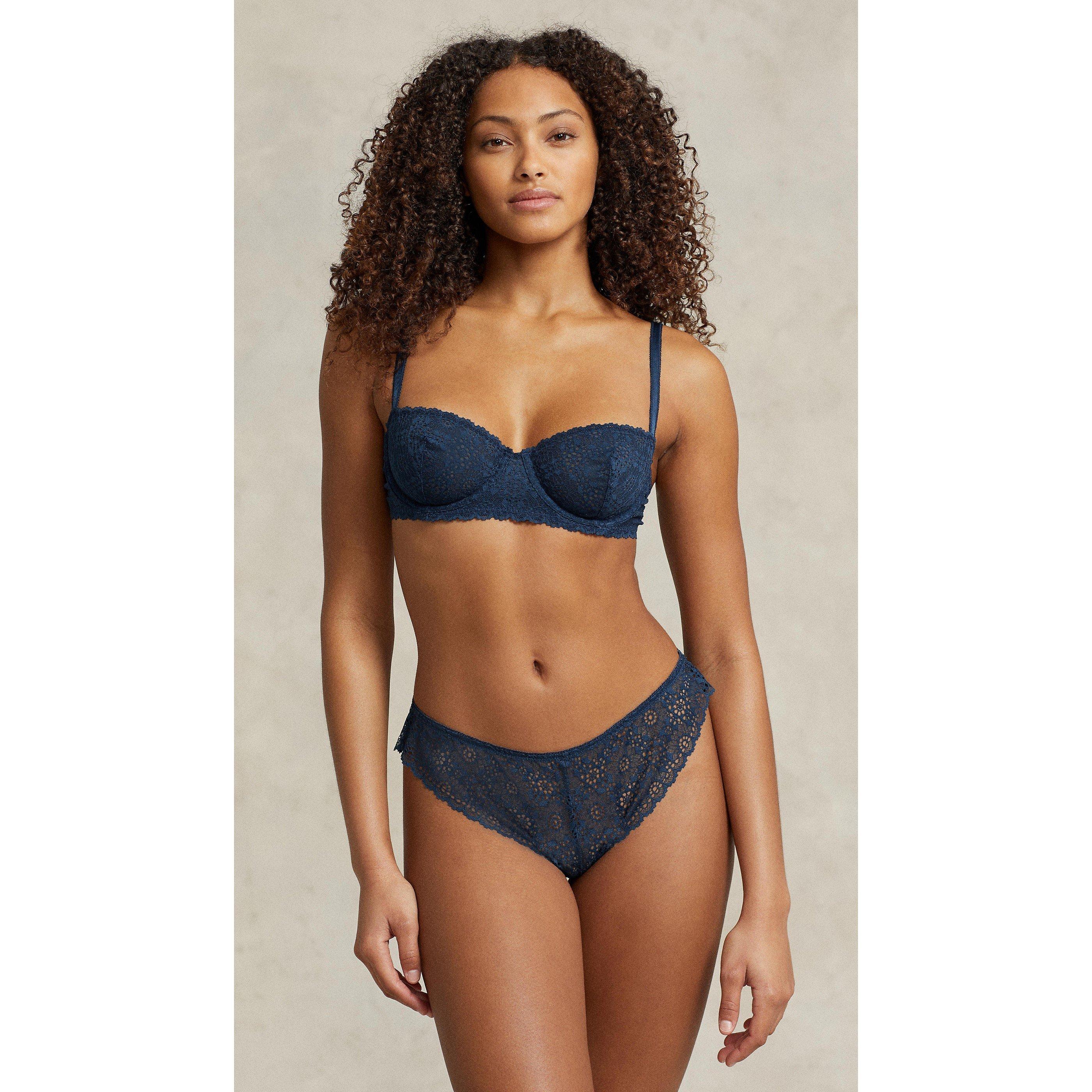 Denim - Polo Ralph Lauren - Polo Eyelet Balcony Bra - 2
