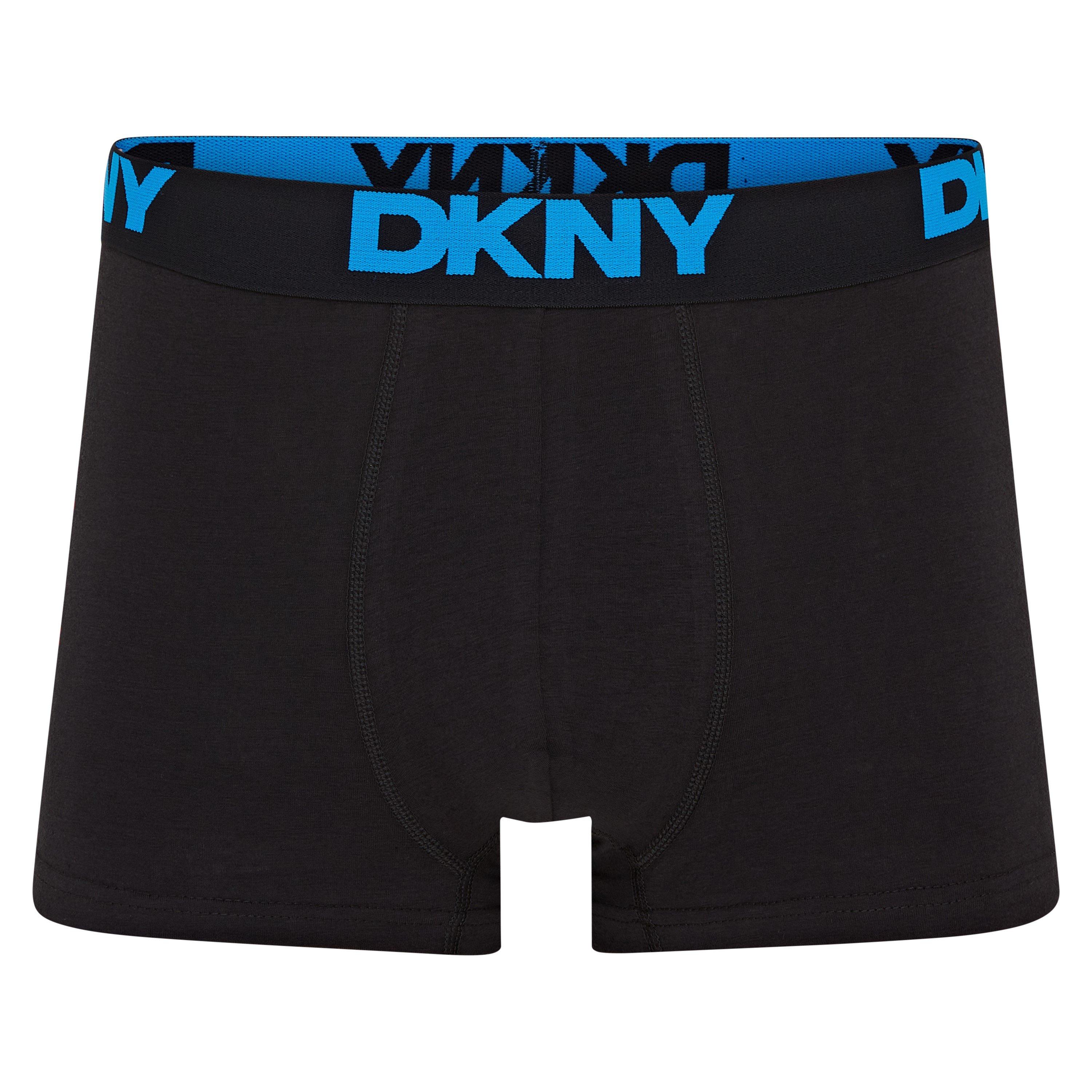 Black - DKNY - 5 Pack Mens Boxer Shorts Scottsdale - 11