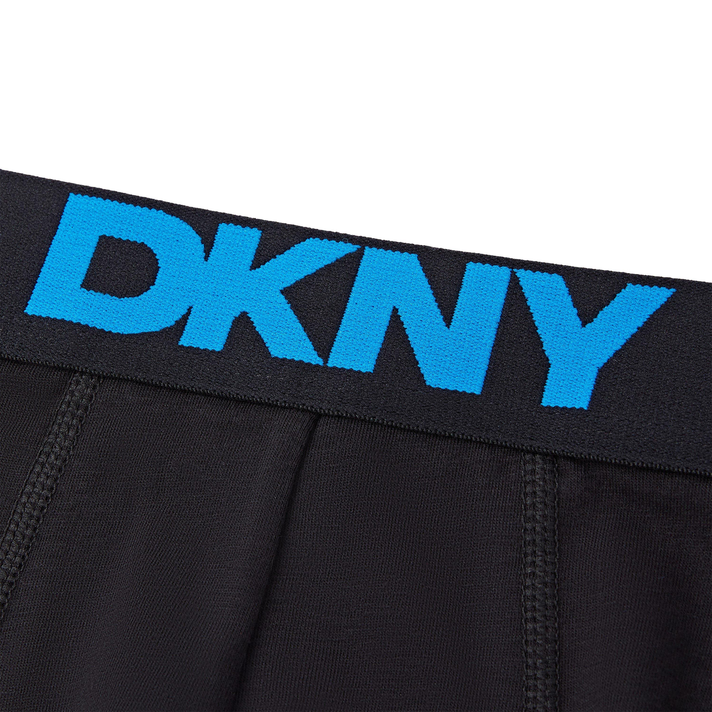 Black - DKNY - 5 Pack Mens Boxer Shorts Scottsdale - 12