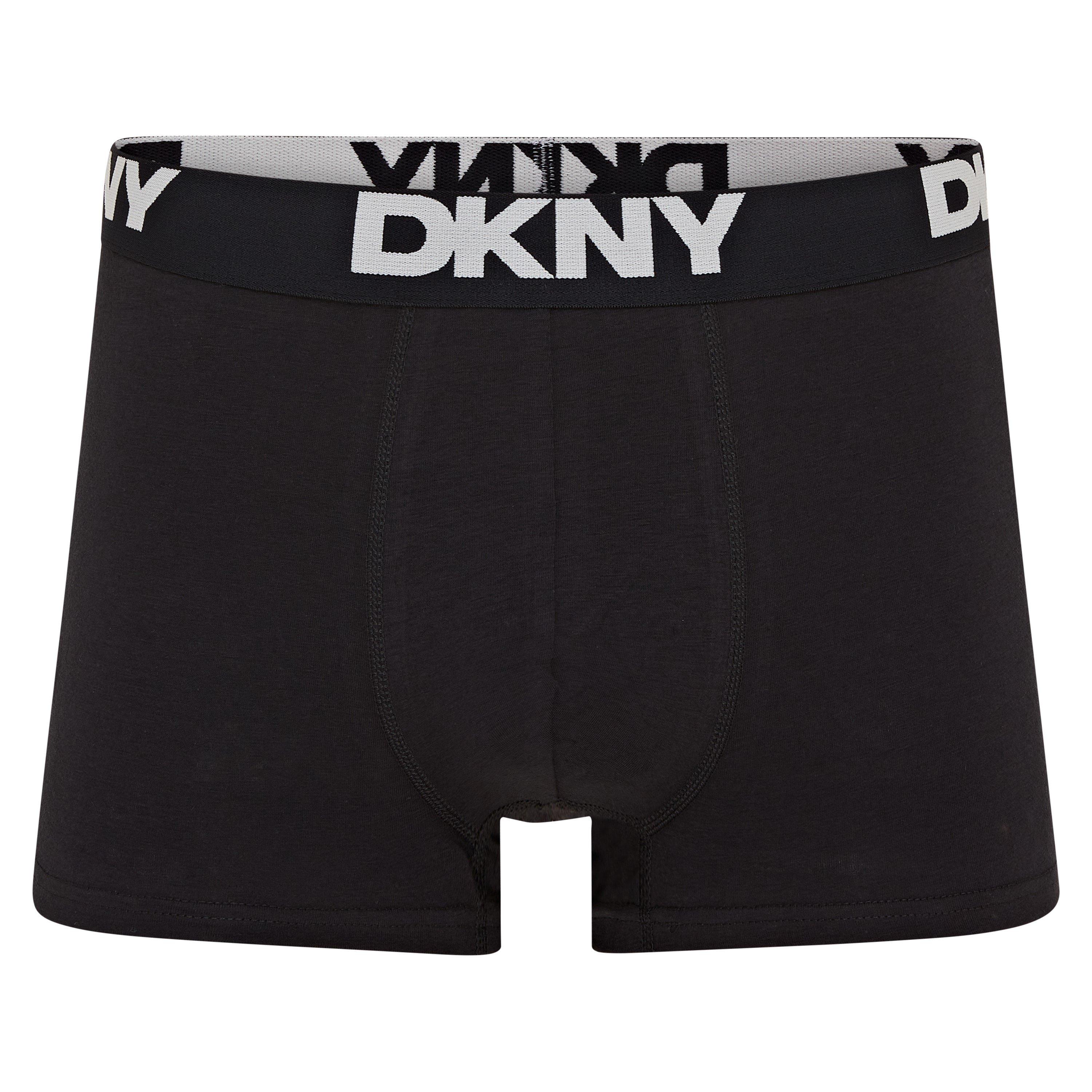 Black - DKNY - 5 Pack Mens Boxer Shorts Scottsdale - 14
