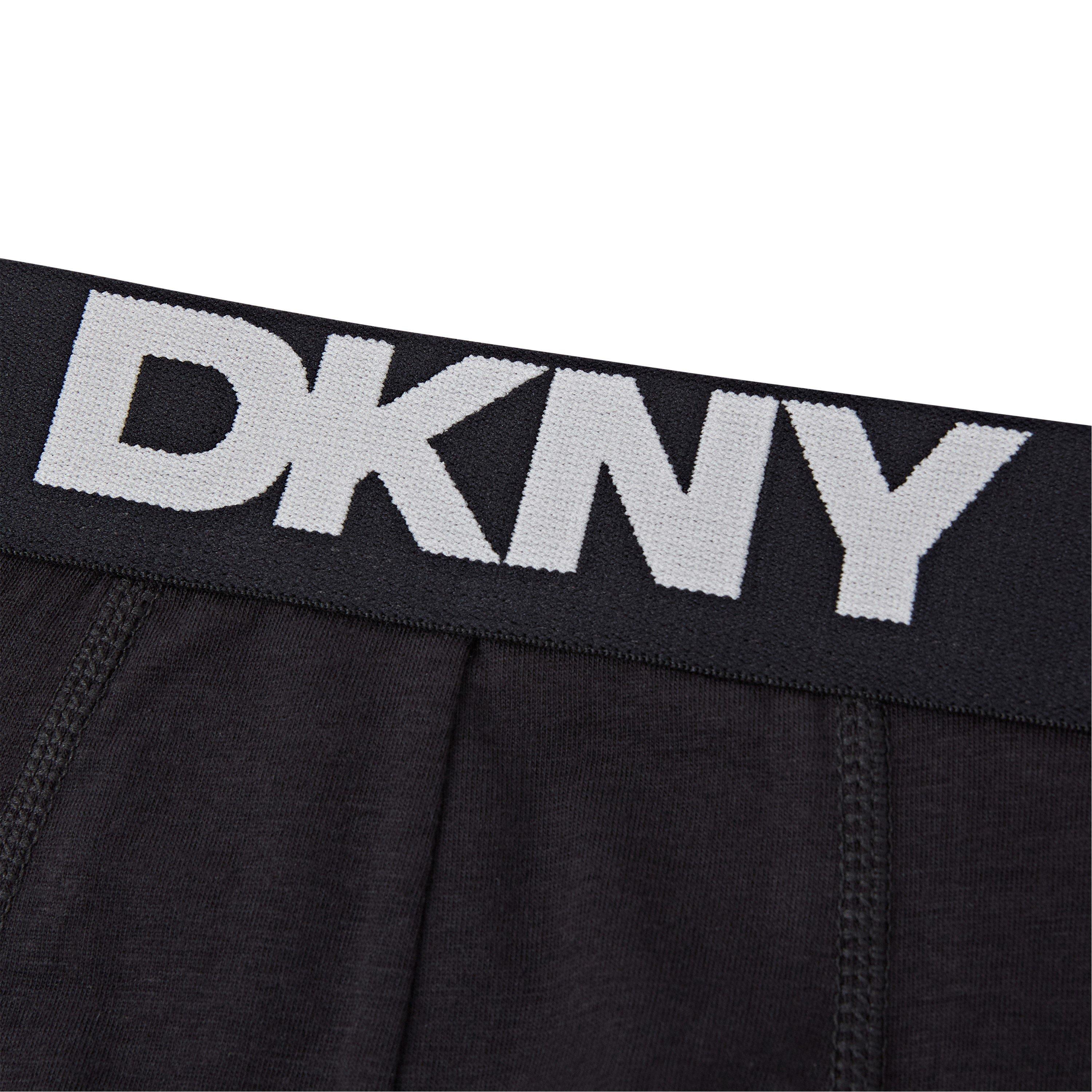 Black - DKNY - 5 Pack Mens Boxer Shorts Scottsdale - 15