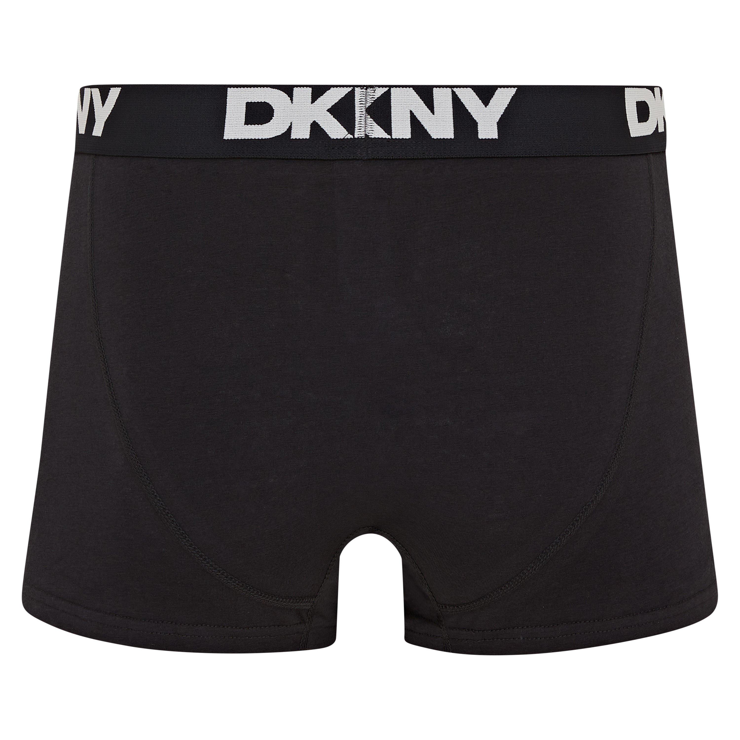 Black - DKNY - 5 Pack Mens Boxer Shorts Scottsdale - 16