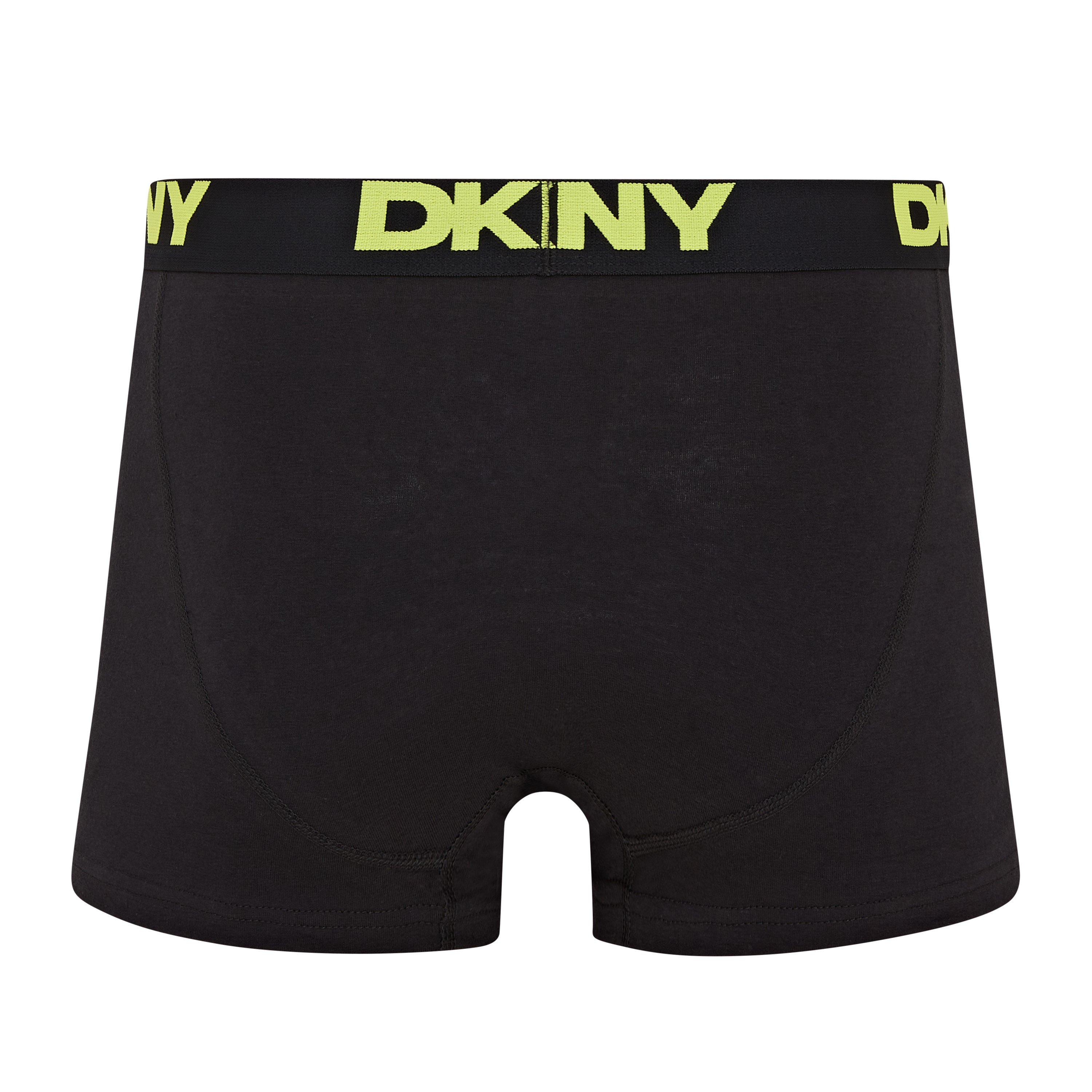 Black - DKNY - 5 Pack Mens Boxer Shorts Scottsdale - 7