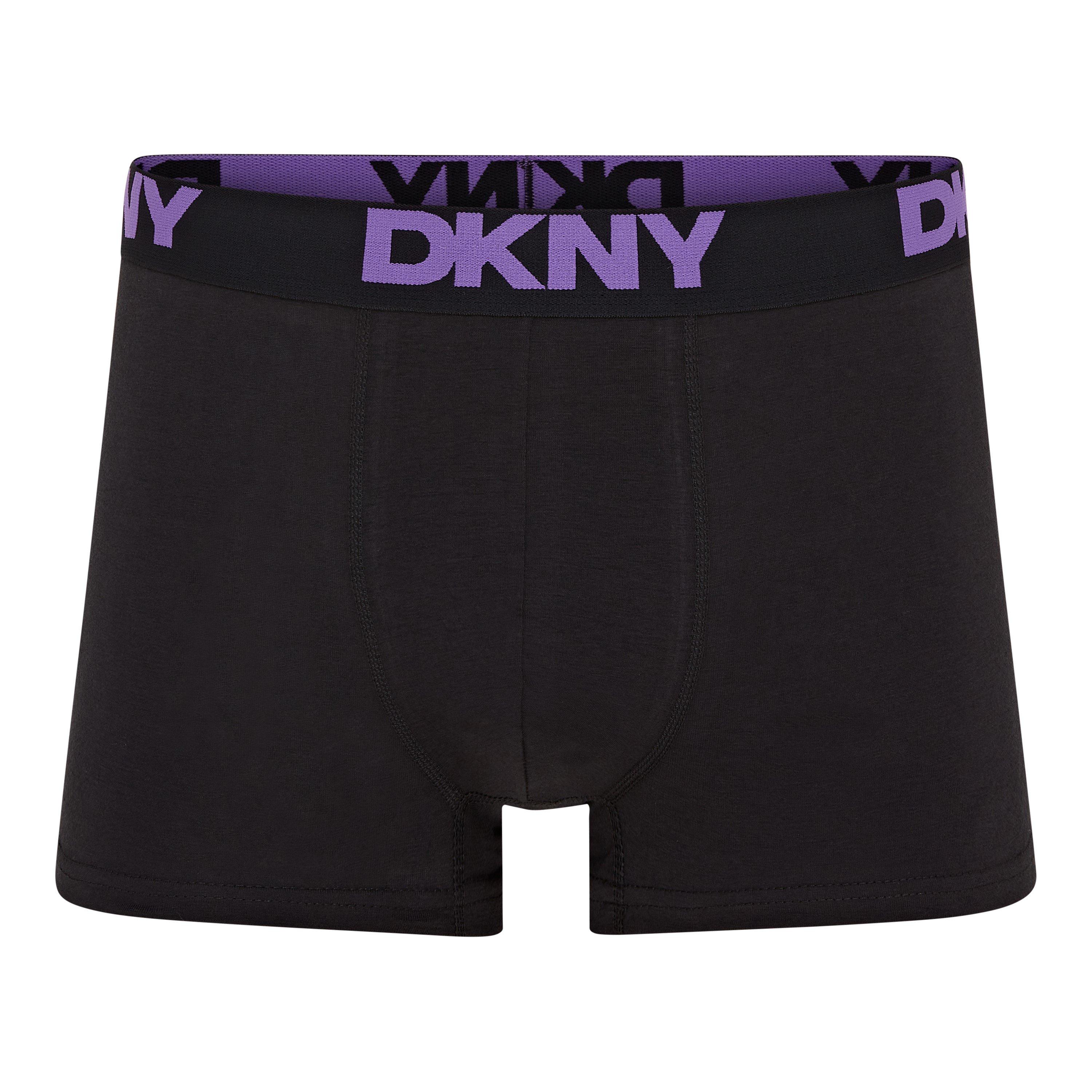Black - DKNY - 5 Pack Mens Boxer Shorts Scottsdale - 8