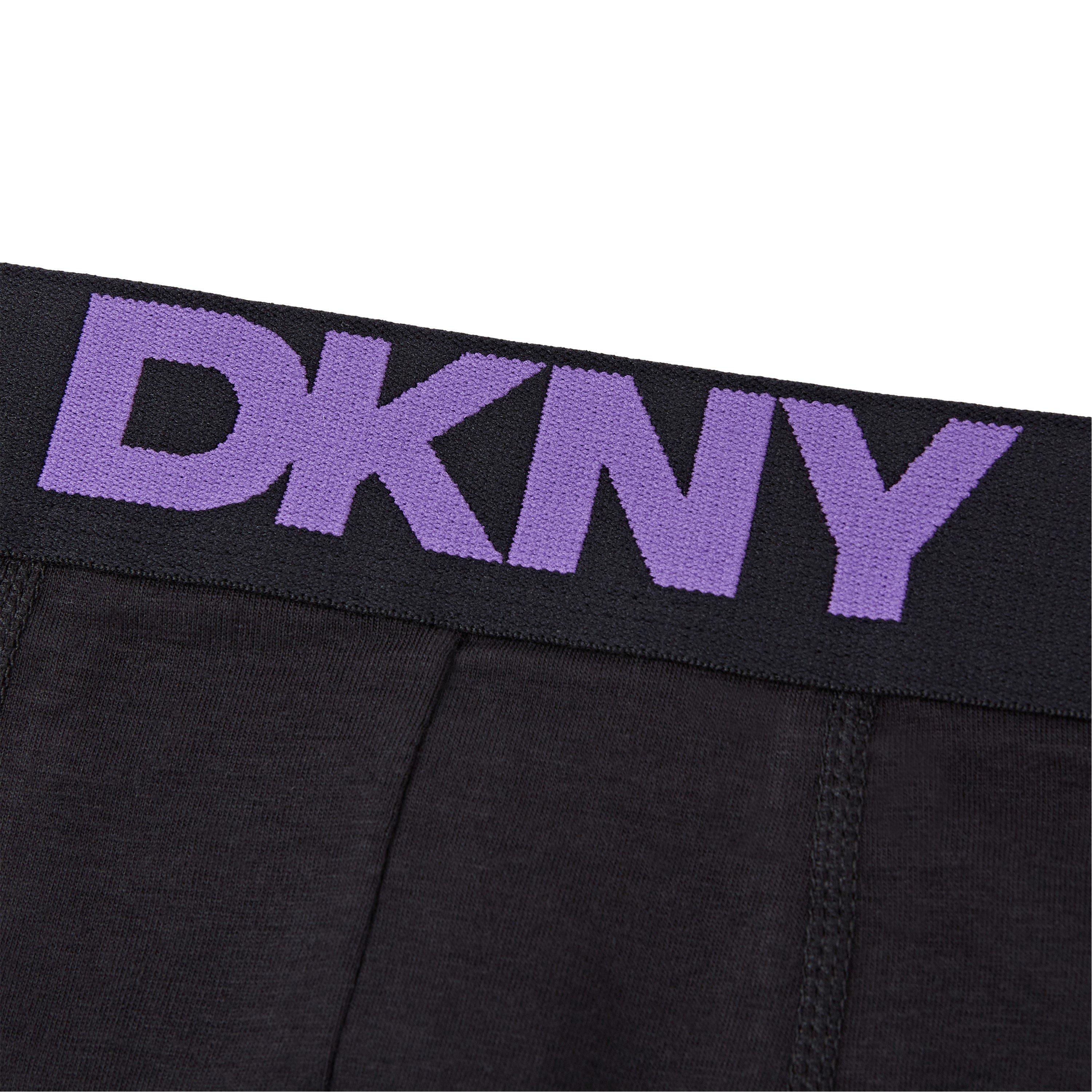 Black - DKNY - 5 Pack Mens Boxer Shorts Scottsdale - 9