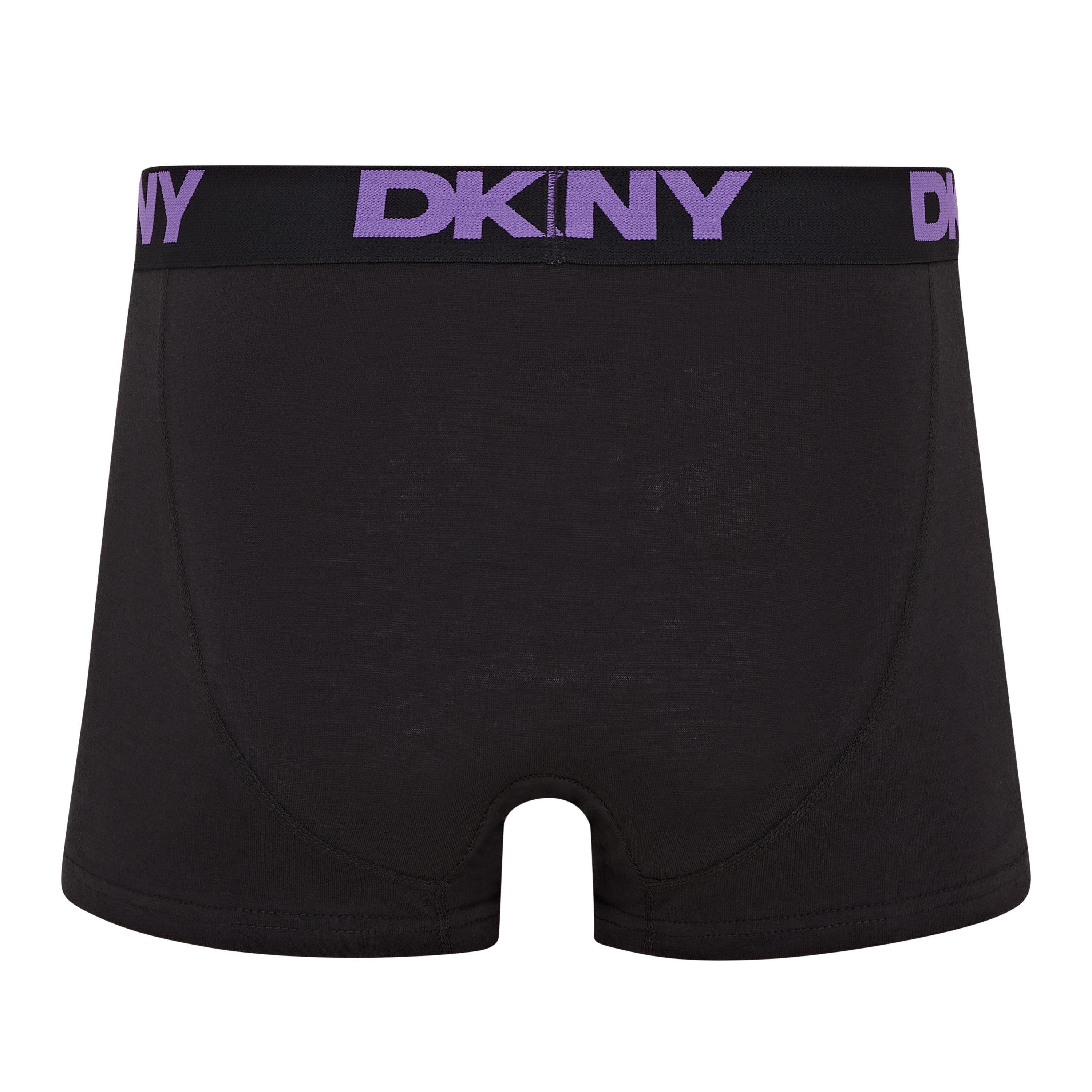 Black - DKNY - 5 Pack Mens Boxer Shorts Scottsdale - 10