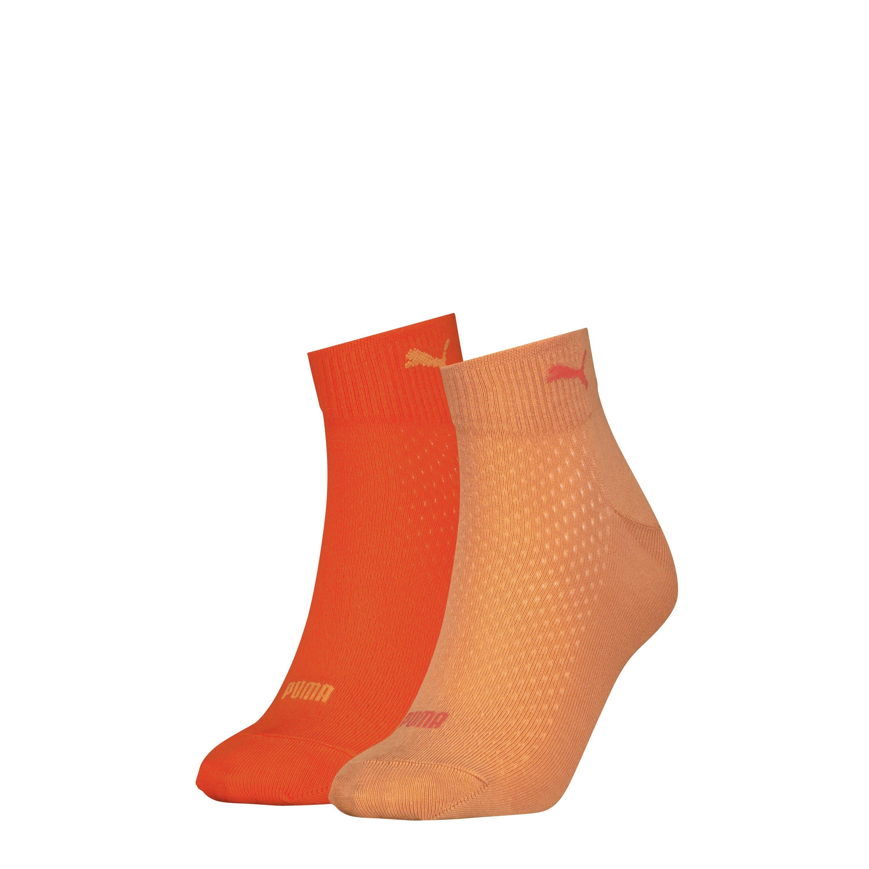 Flammenorange - Puma - Women's Quarter Socks - 1