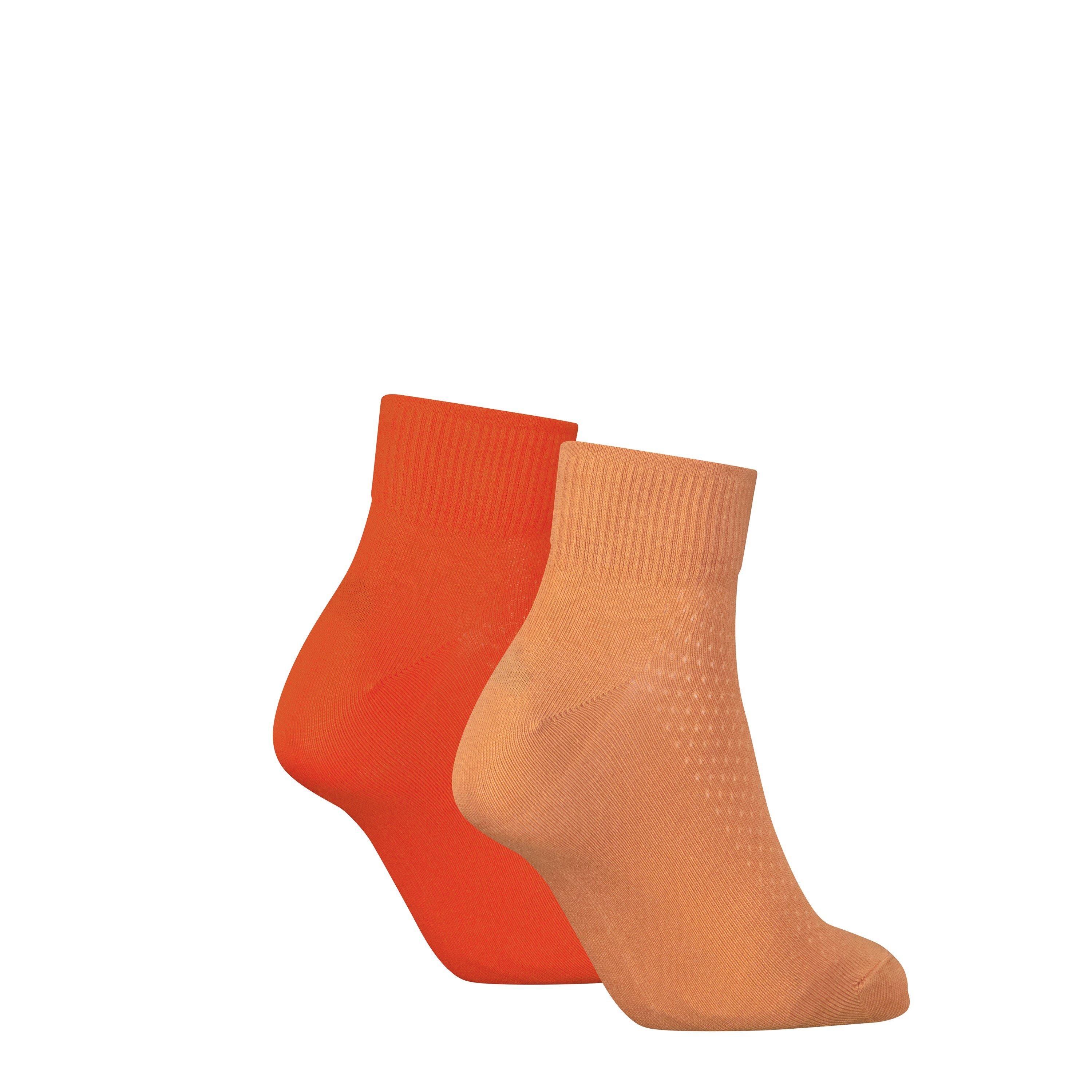 Flammenorange - Puma - Women's Quarter Socks - 2