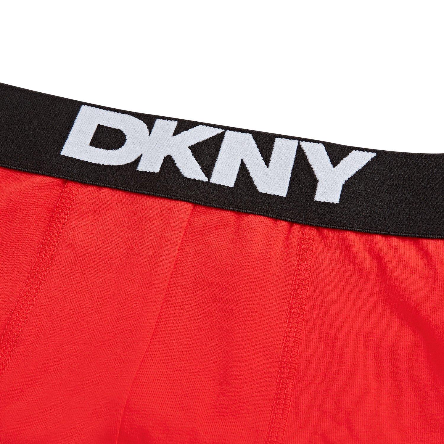 Blk/Gry/Red/Blu - DKNY - 5 Pack Mens Trunks Walpi - 12
