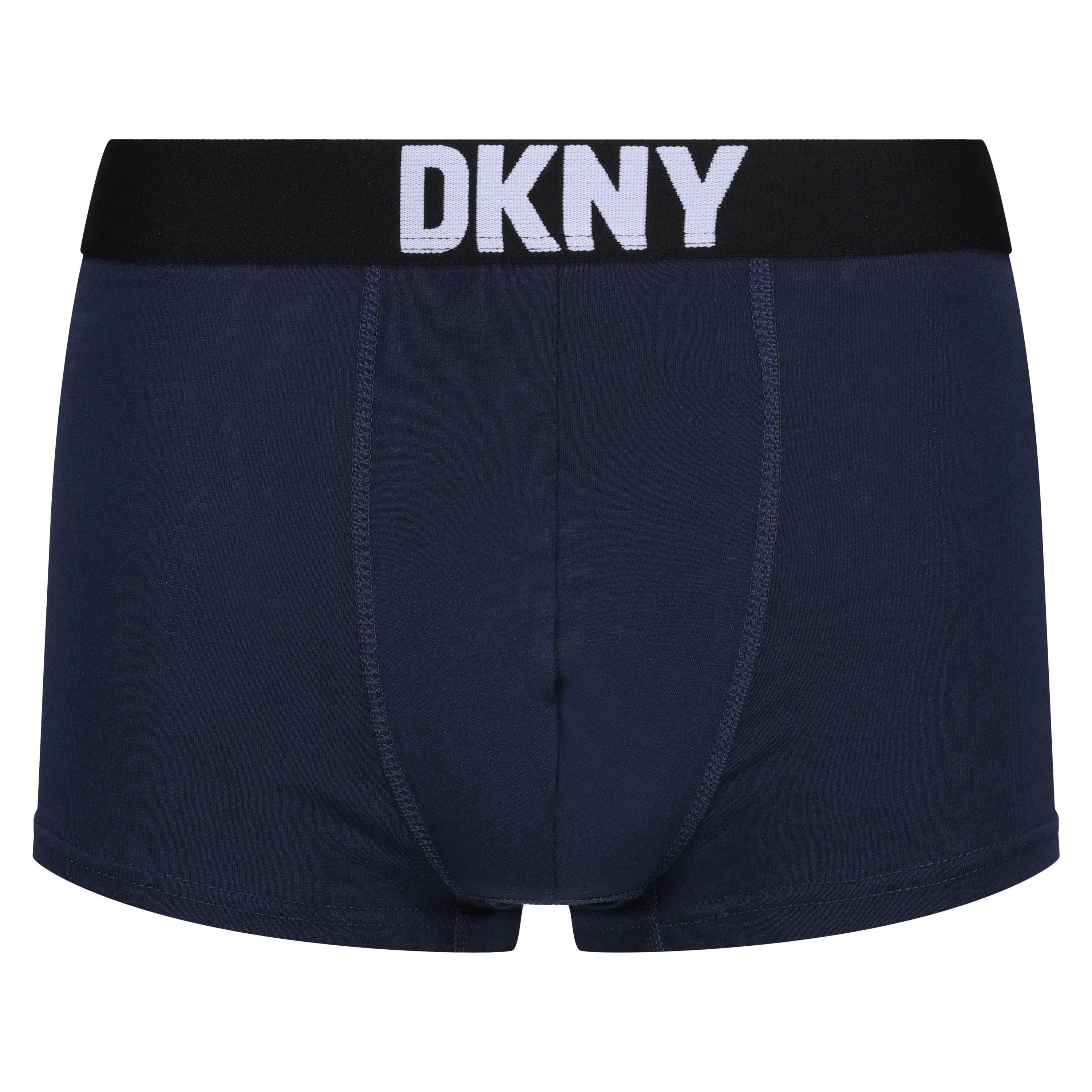 Blk/Gry/Red/Blu - DKNY - 5 Pack Mens Trunks Walpi - 3