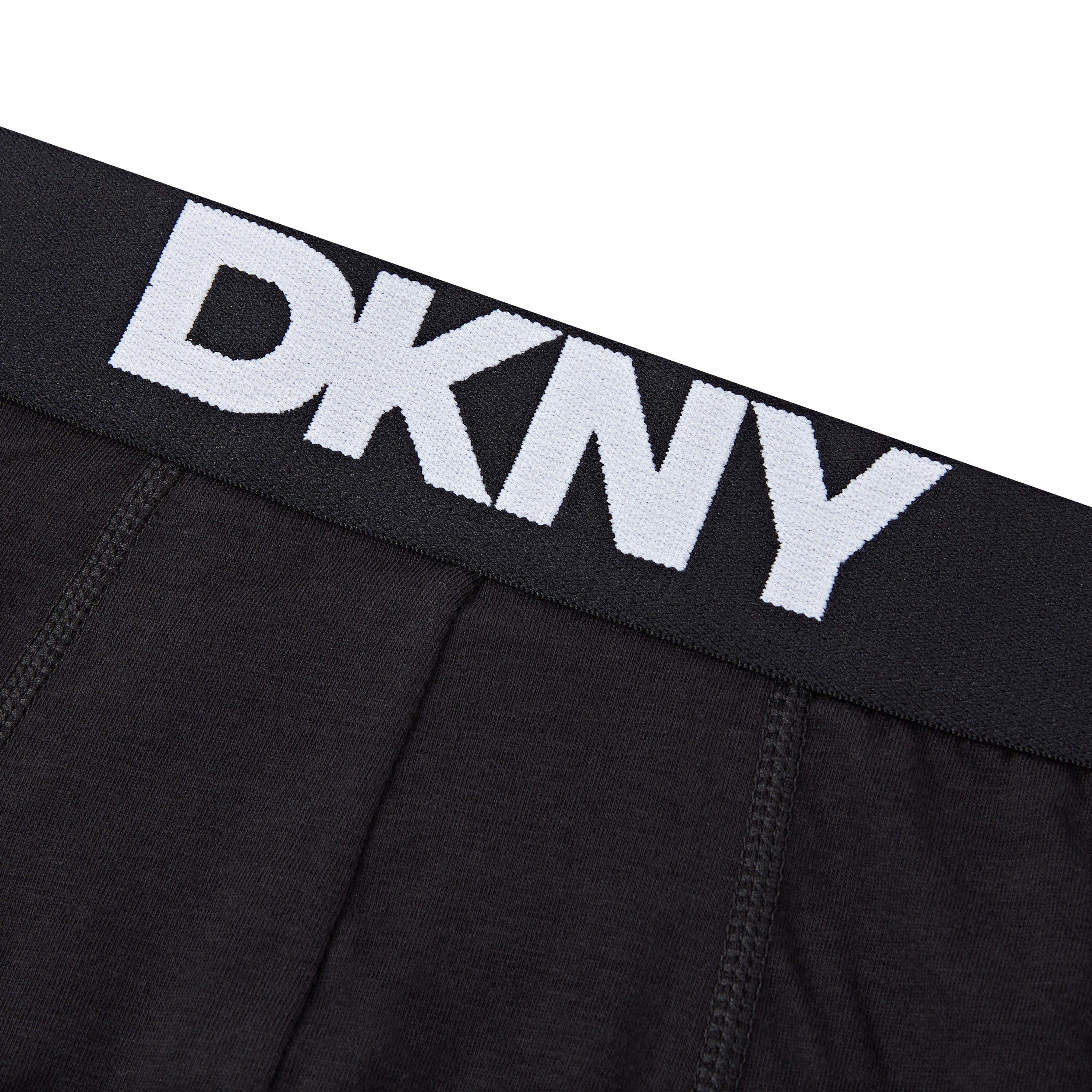 Black - DKNY - Mens 5 Pack Trunks Portland - 8