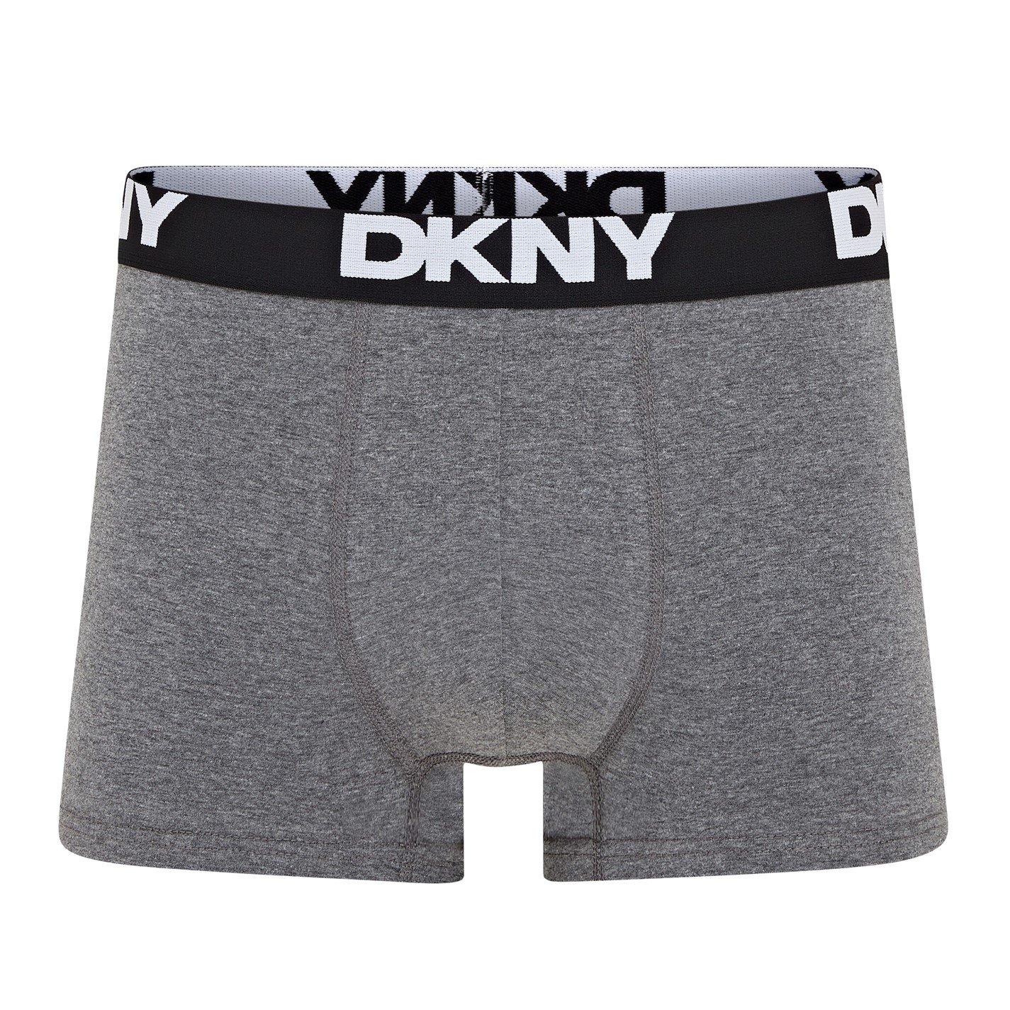 Gry/Blk/Nvy/Wht - DKNY - Mens 5 Pack Trunks Portland - 5