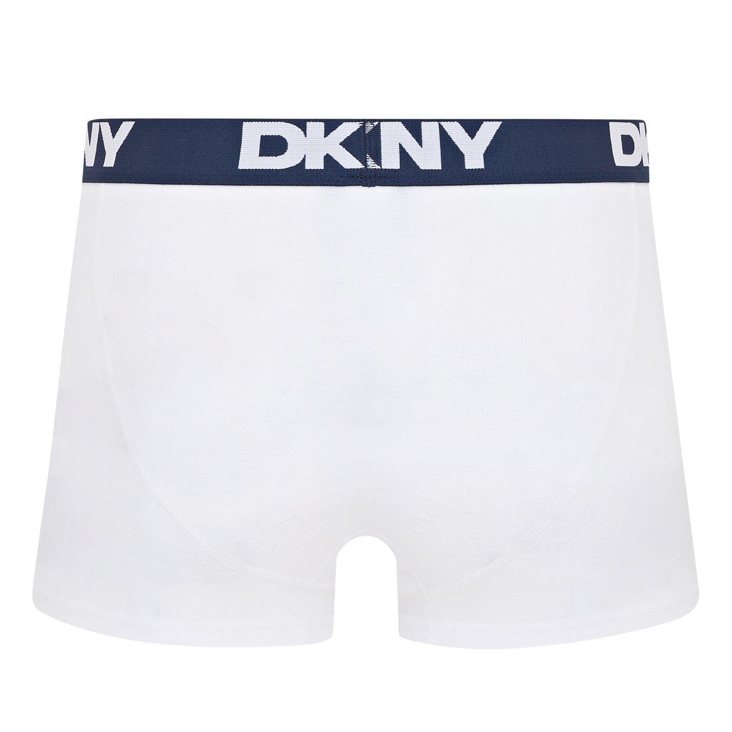 Gry/Blk/Nvy/Wht - DKNY - Mens 5 Pack Trunks Portland - 9