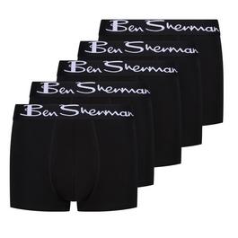 Ben Sherman Poderick 5 Pack Boxer Shorts