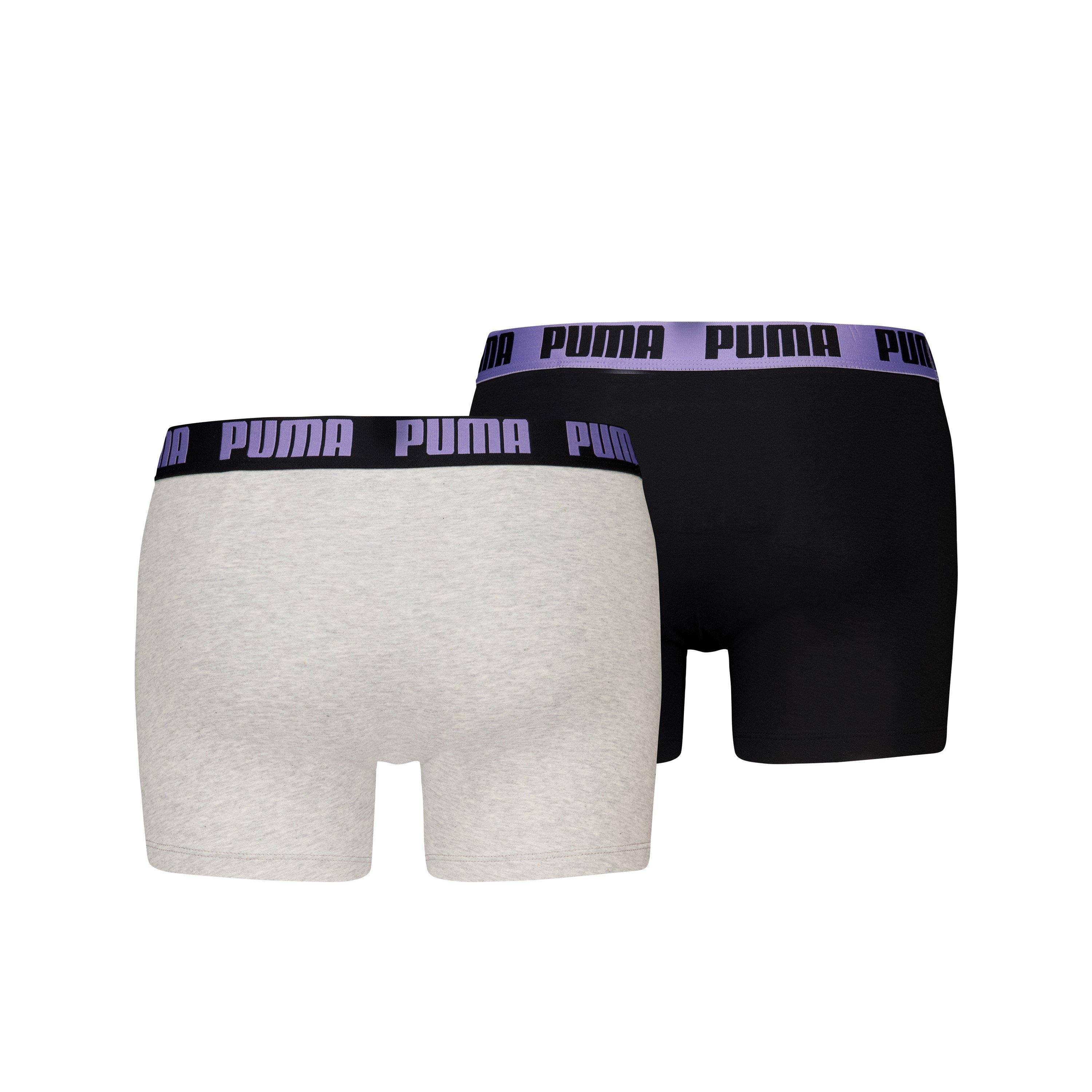 Grey/Purple - Puma - Basic Boxer Underwear - 2
