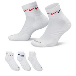 Nike Everyday Plus Cushioned Training Ankle Socks (3 Pairs)