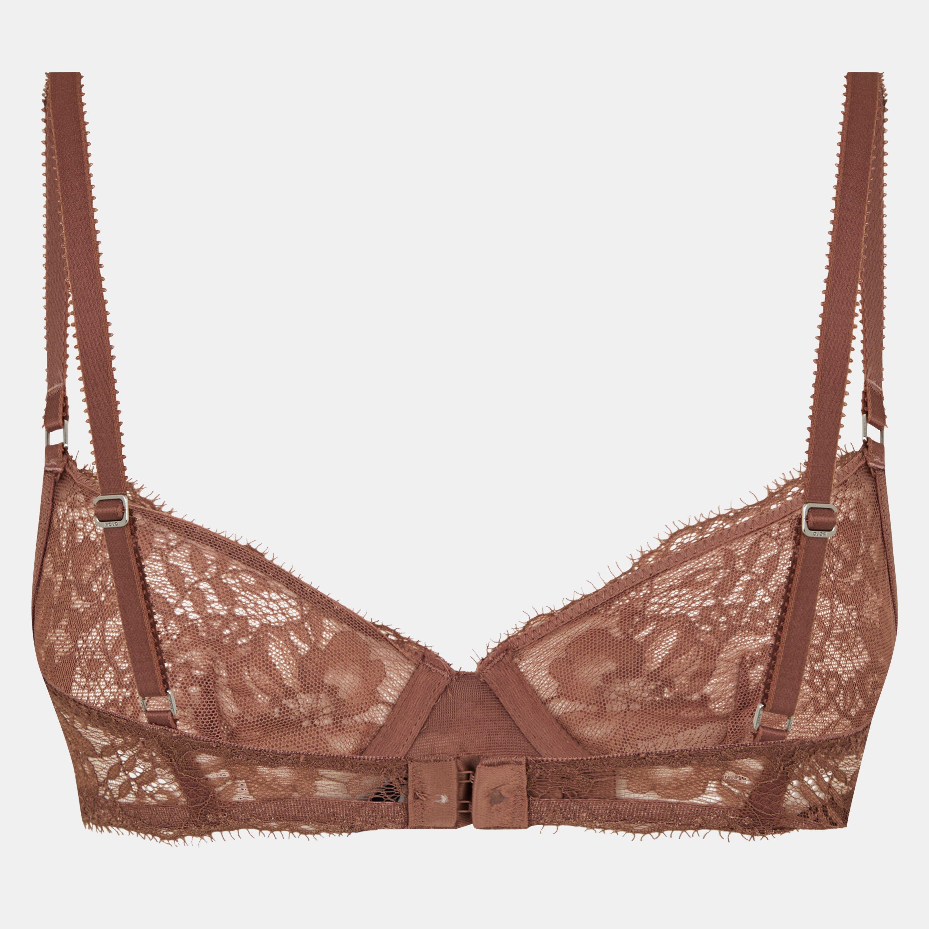 Terracotta - Polo Ralph Lauren - Lace Demi Bra - 2