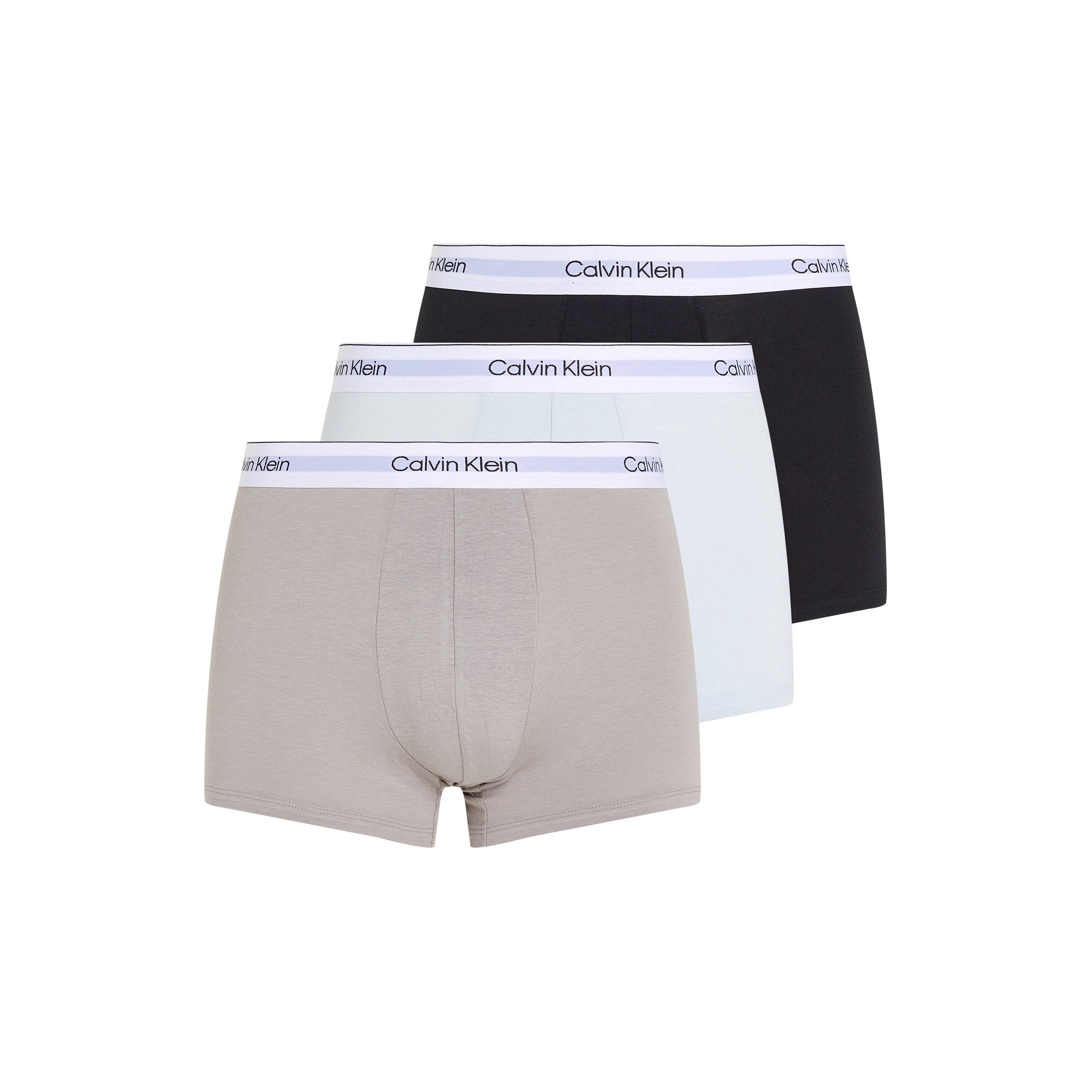 Calvin 3pModCotTrunk Sn44 - Calvin Klein - 3-Pack Logo Trunks - 1