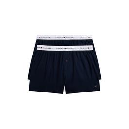 Tommy Hilfiger 2 Pack Woven Boxer Shorts