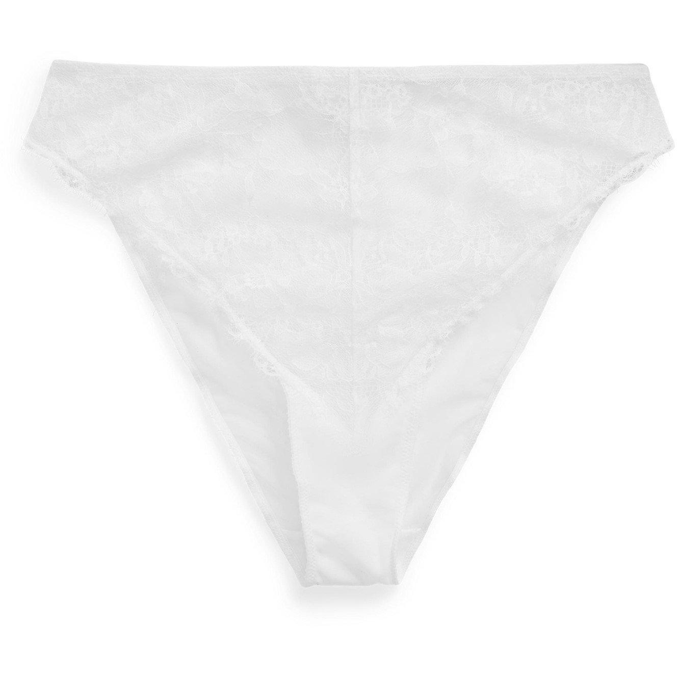 Ecru - Polo Ralph Lauren - Women's Lace High Waist Brief - 1