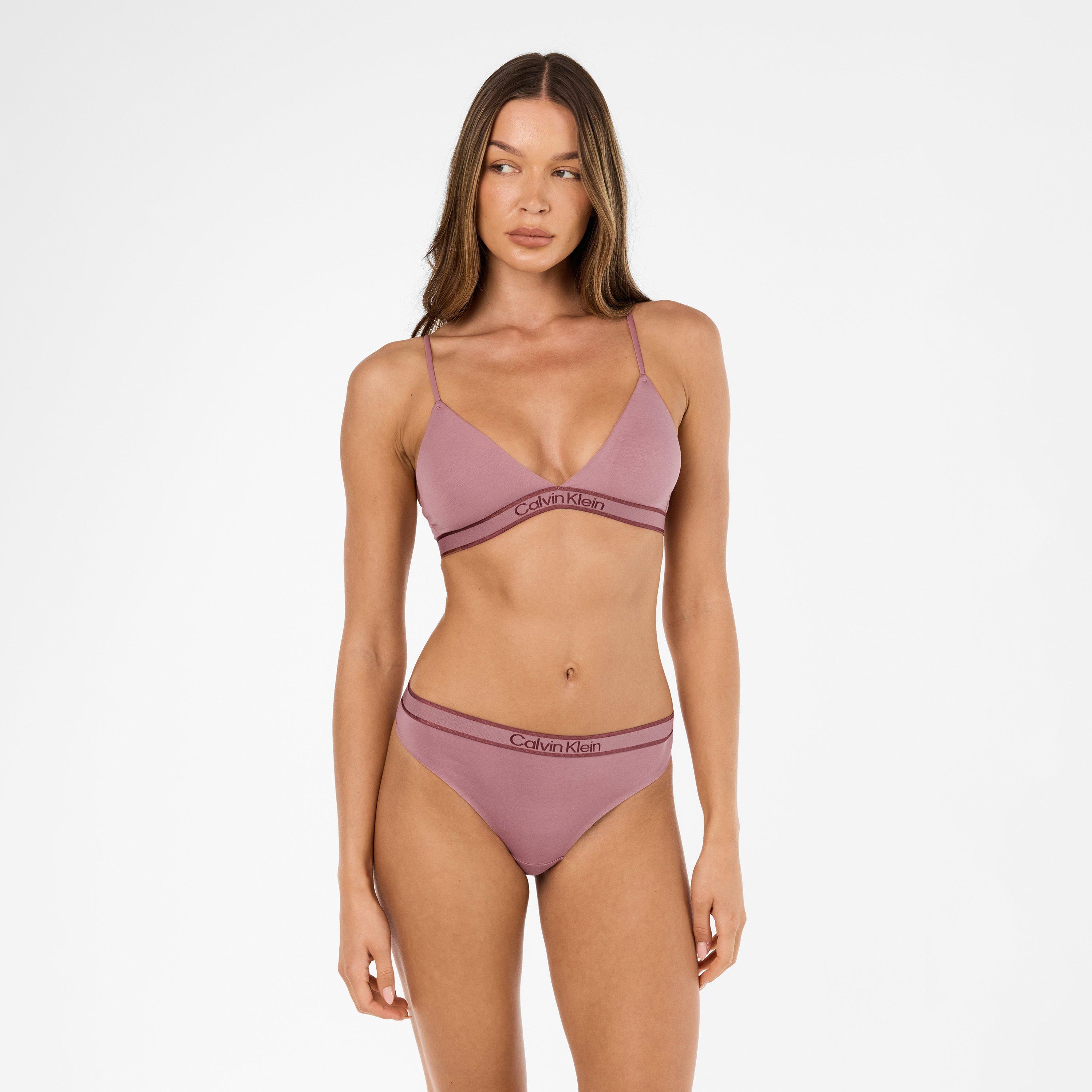 Red Grape - Calvin Klein - Women's Triangle Bralette - 3