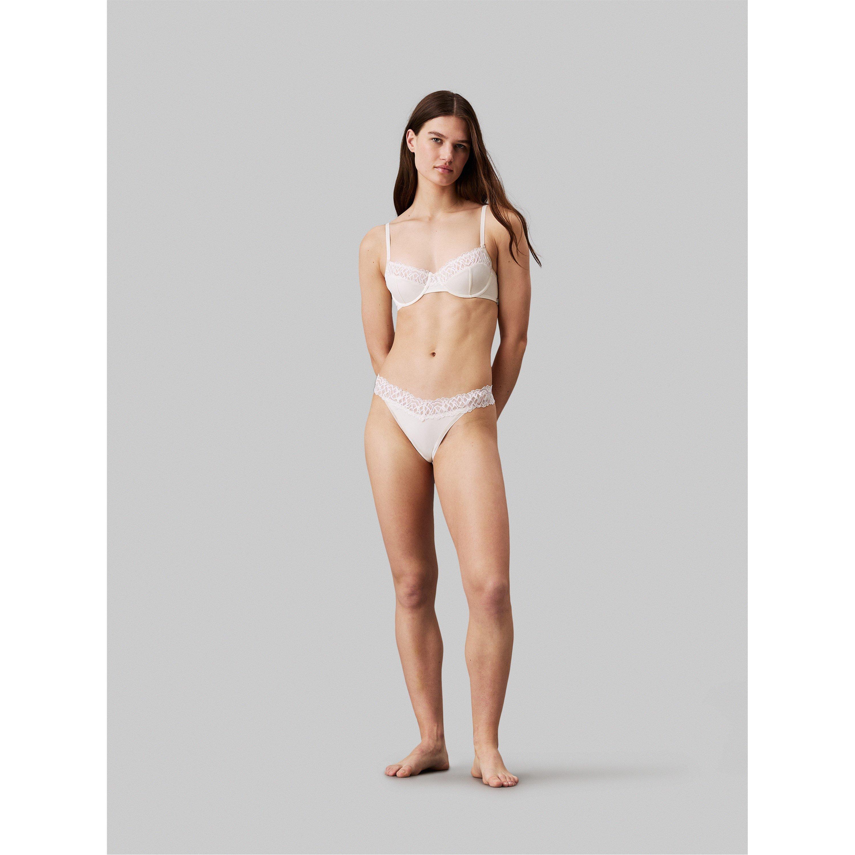 Ivory - Calvin Klein - Thong - 4