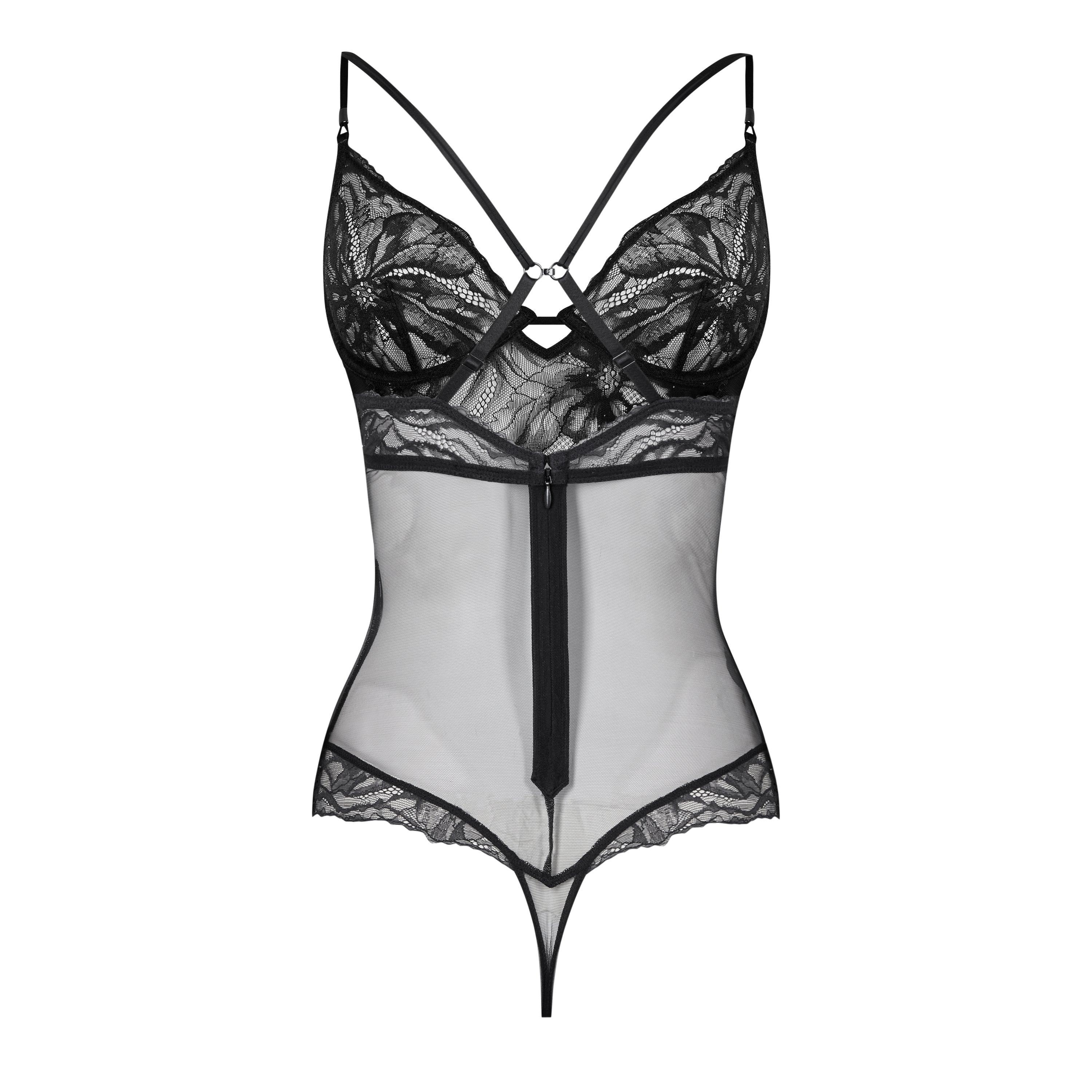 Sort - Calvin Klein - Women's Lace Bodysuit - 6