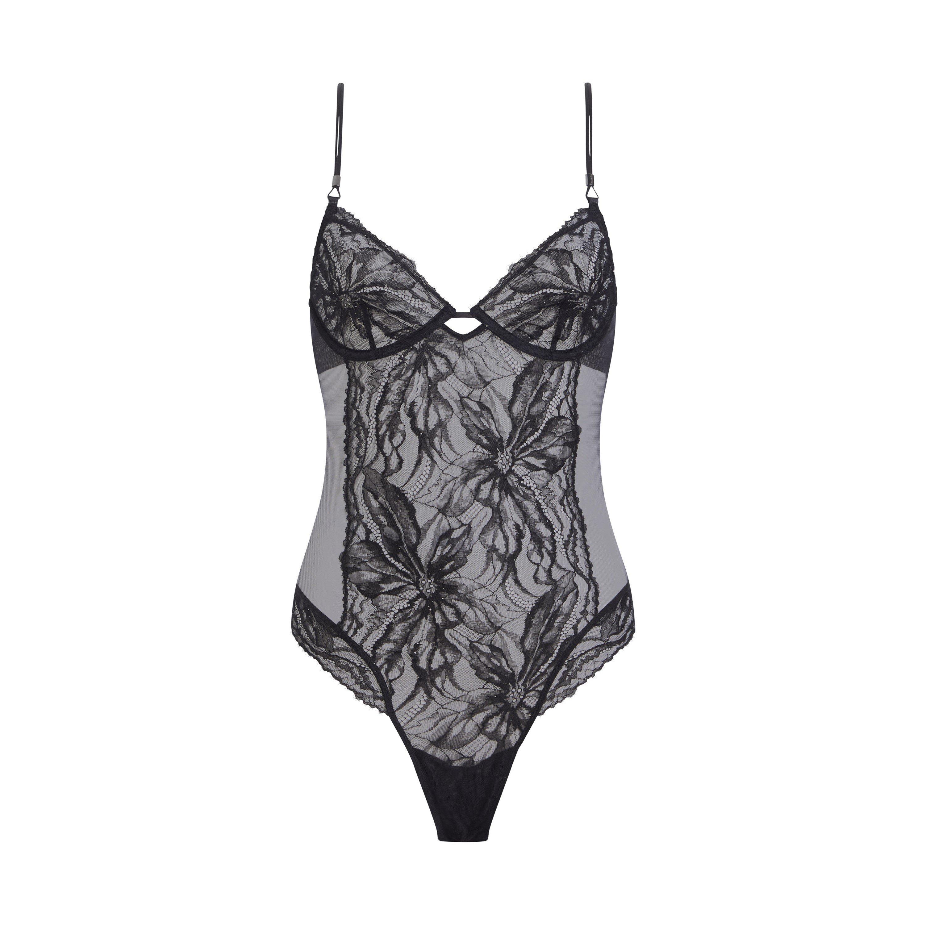 Sort - Calvin Klein - Women's Lace Bodysuit - 5