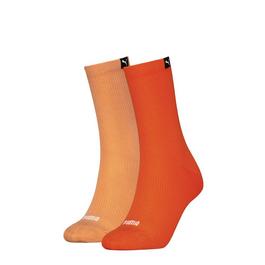 Puma Women Rib Sock 2p Quarter Womens