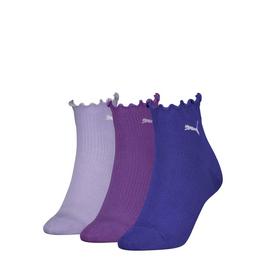 Puma Ruffle Quarter Sock