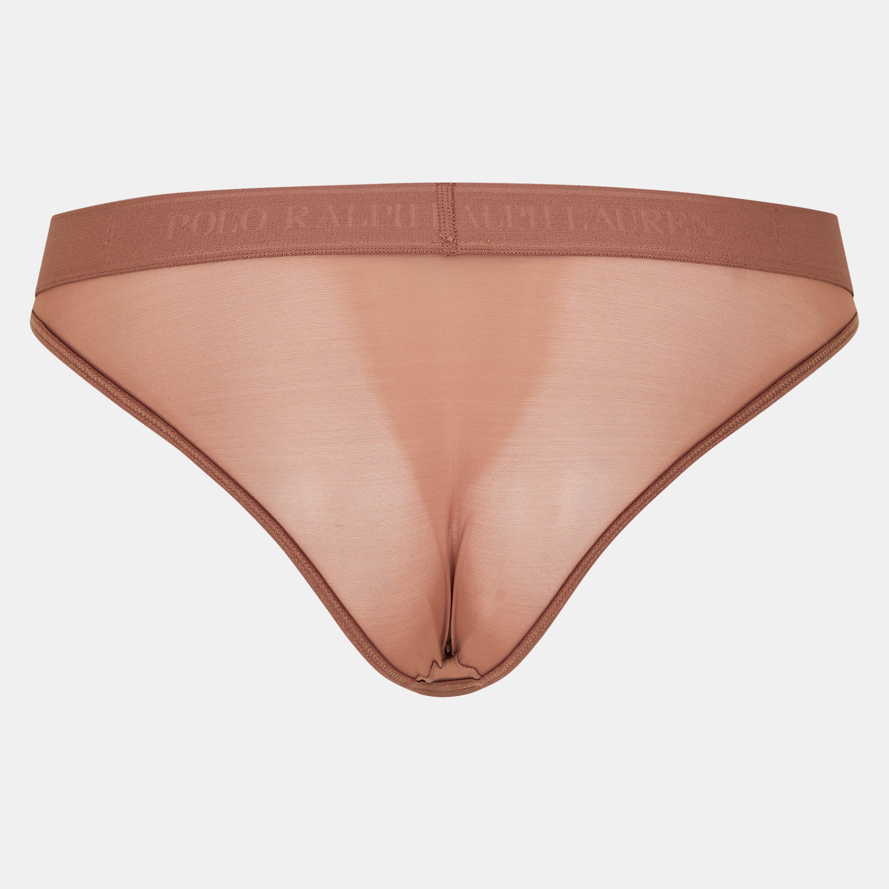 Terracota - Polo Ralph Lauren - Women's Mesh Brazilian Briefs - 2