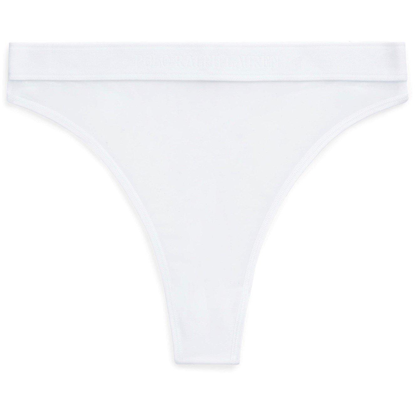 White Cloud - Polo Ralph Lauren - Women's High-Waist Mesh Thong - 1