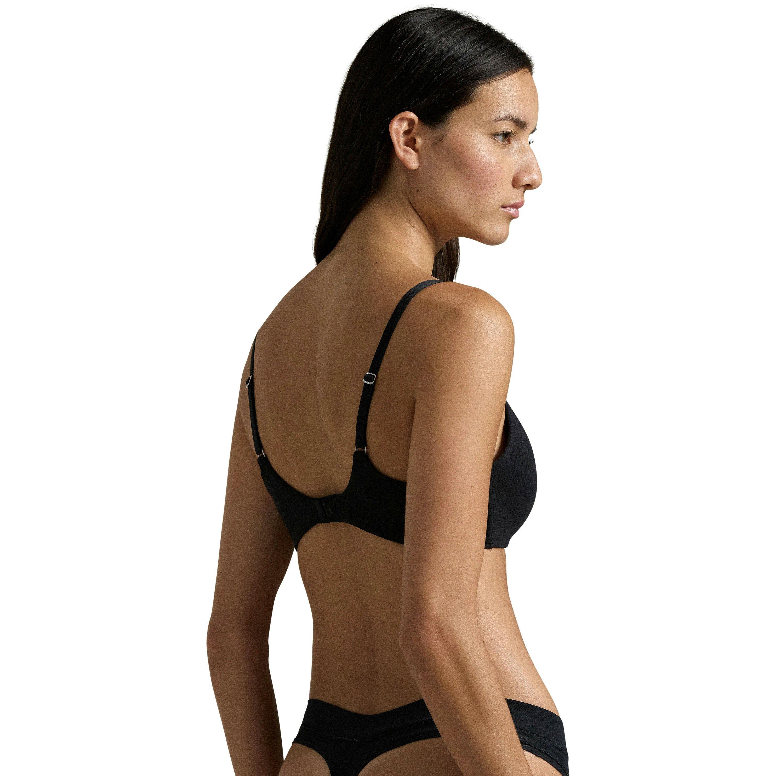 Onyx - Polo Ralph Lauren - Women's Essential Plunge Bra - 3