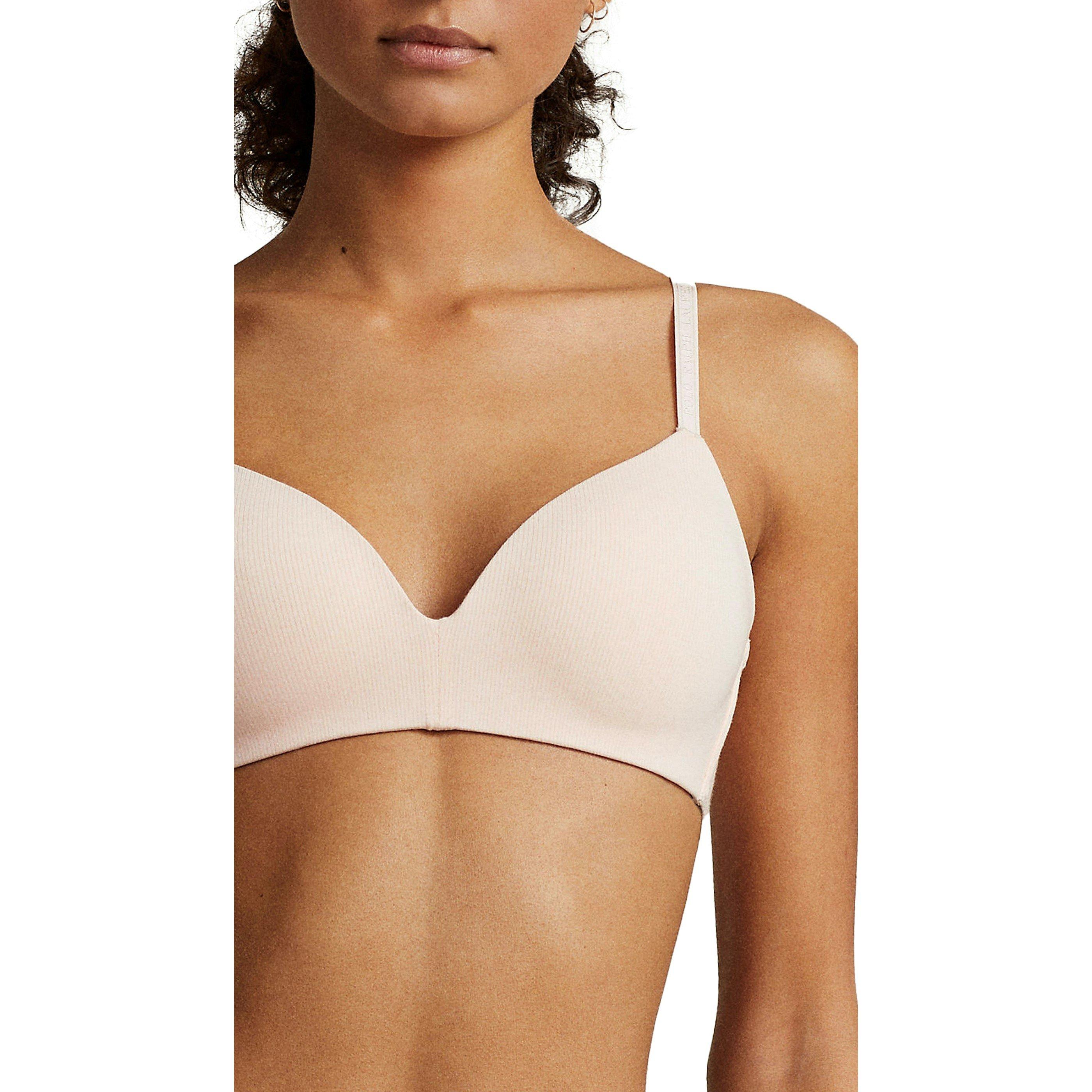 Rose - Polo Ralph Lauren - Women's Essential Plunge Bra - 3