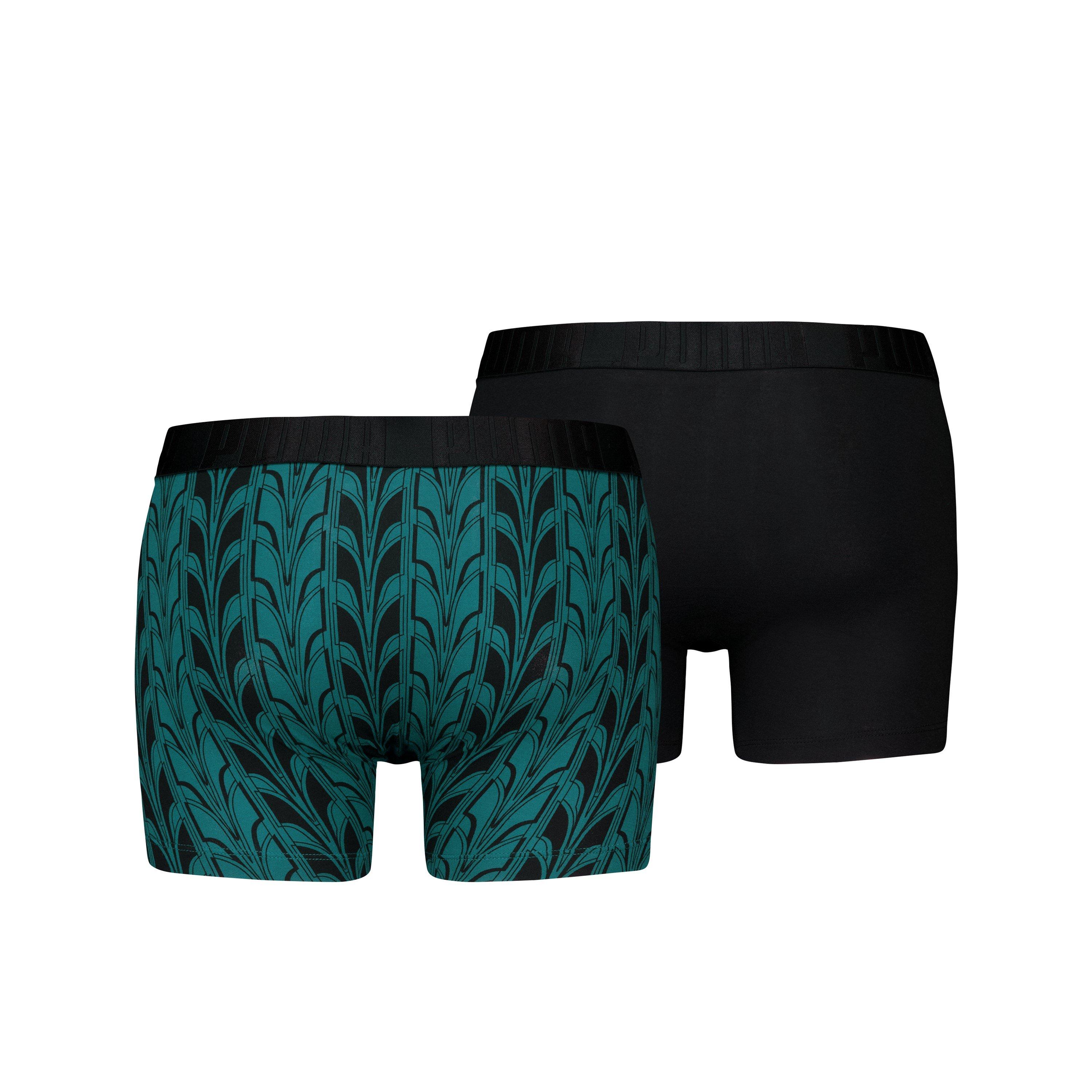 Sea Green - Puma - Print Boxer - 2