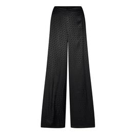 Boss Wide Leg Pyjama Trousers