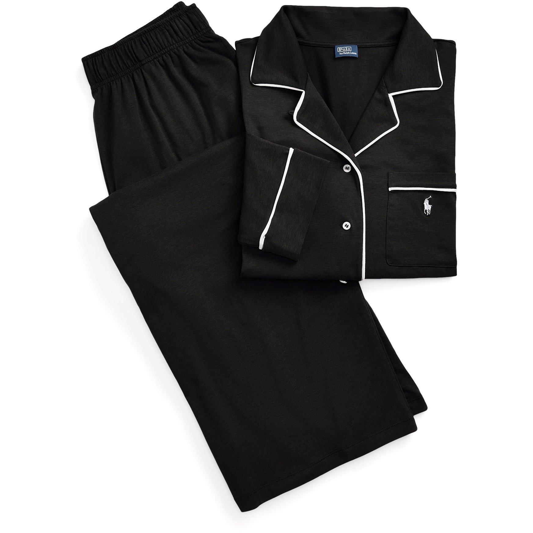 Onyx - Polo Ralph Lauren - Essential Long Sleeve Pyjama Set