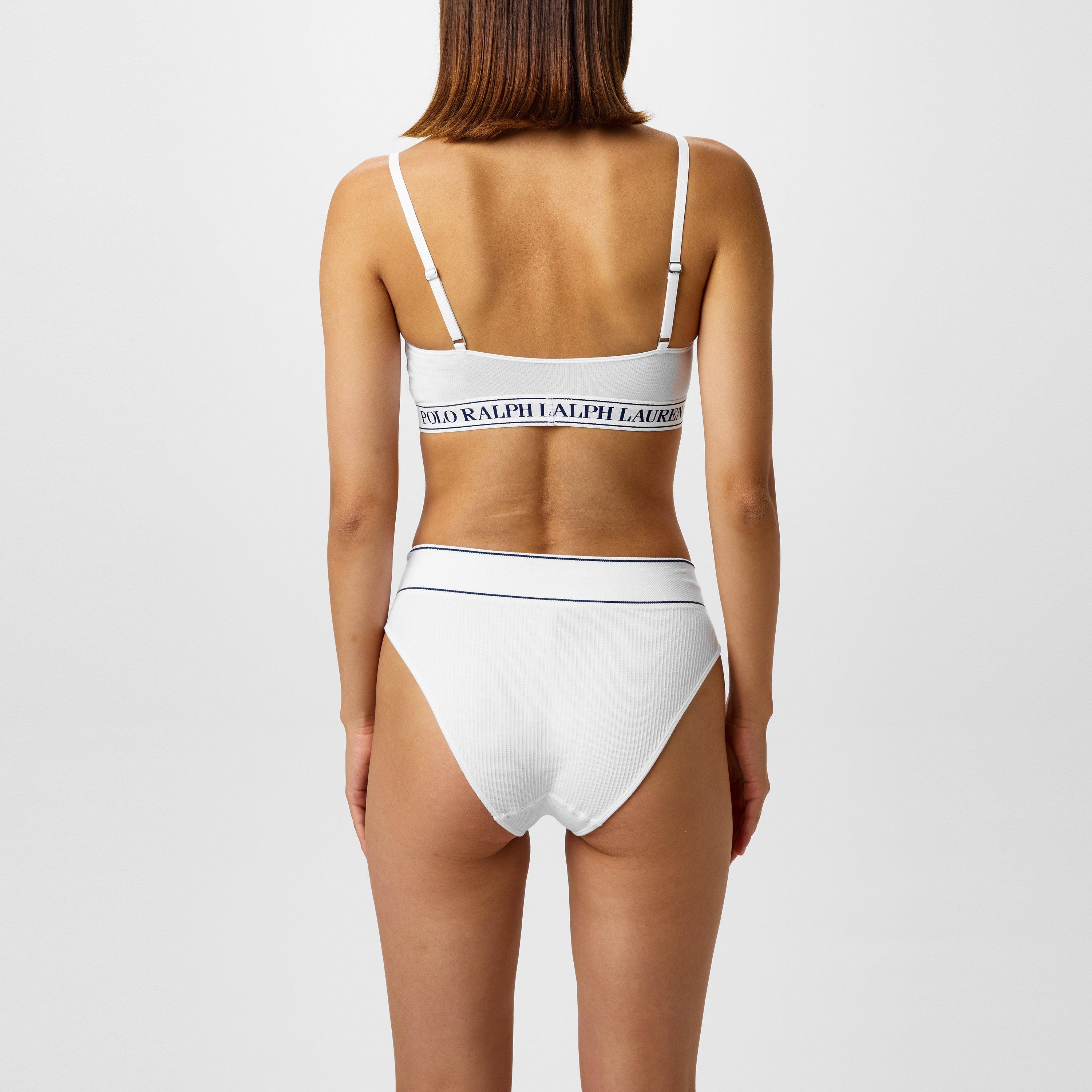 Hvid Sky - Polo Ralph Lauren - Women's Rib High Waist Briefs - 2