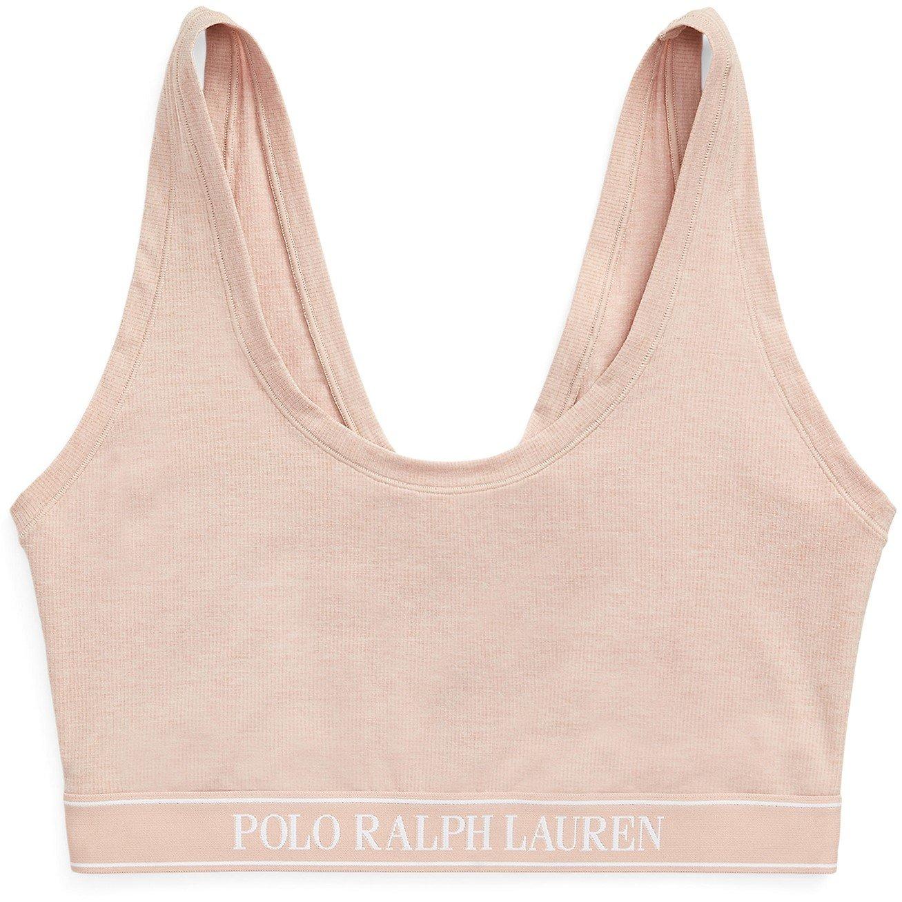 Clay - Polo Ralph Lauren - Women's Essential Scoop Non Wired Bralette - 1