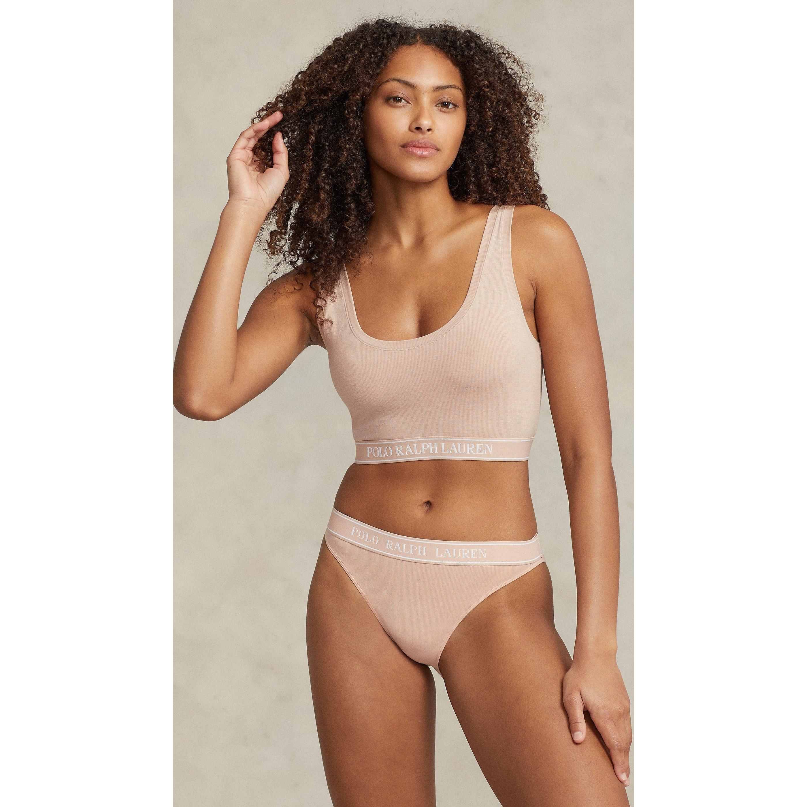 Clay - Polo Ralph Lauren - Women's Essential Scoop Bralette - 2