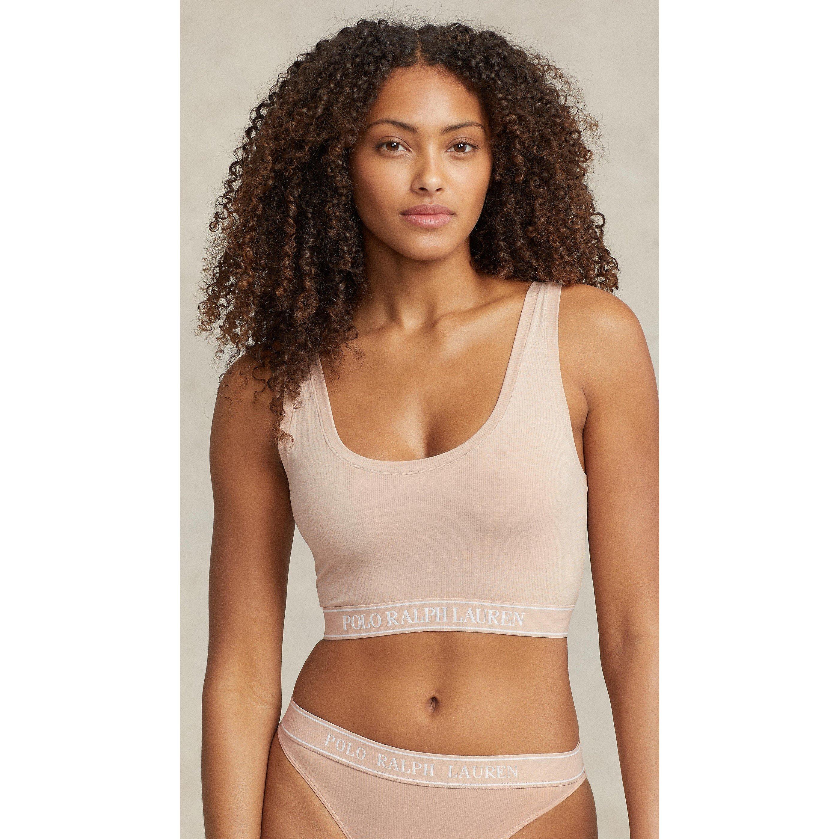 Clay - Polo Ralph Lauren - Women's Essential Scoop Bralette - 3