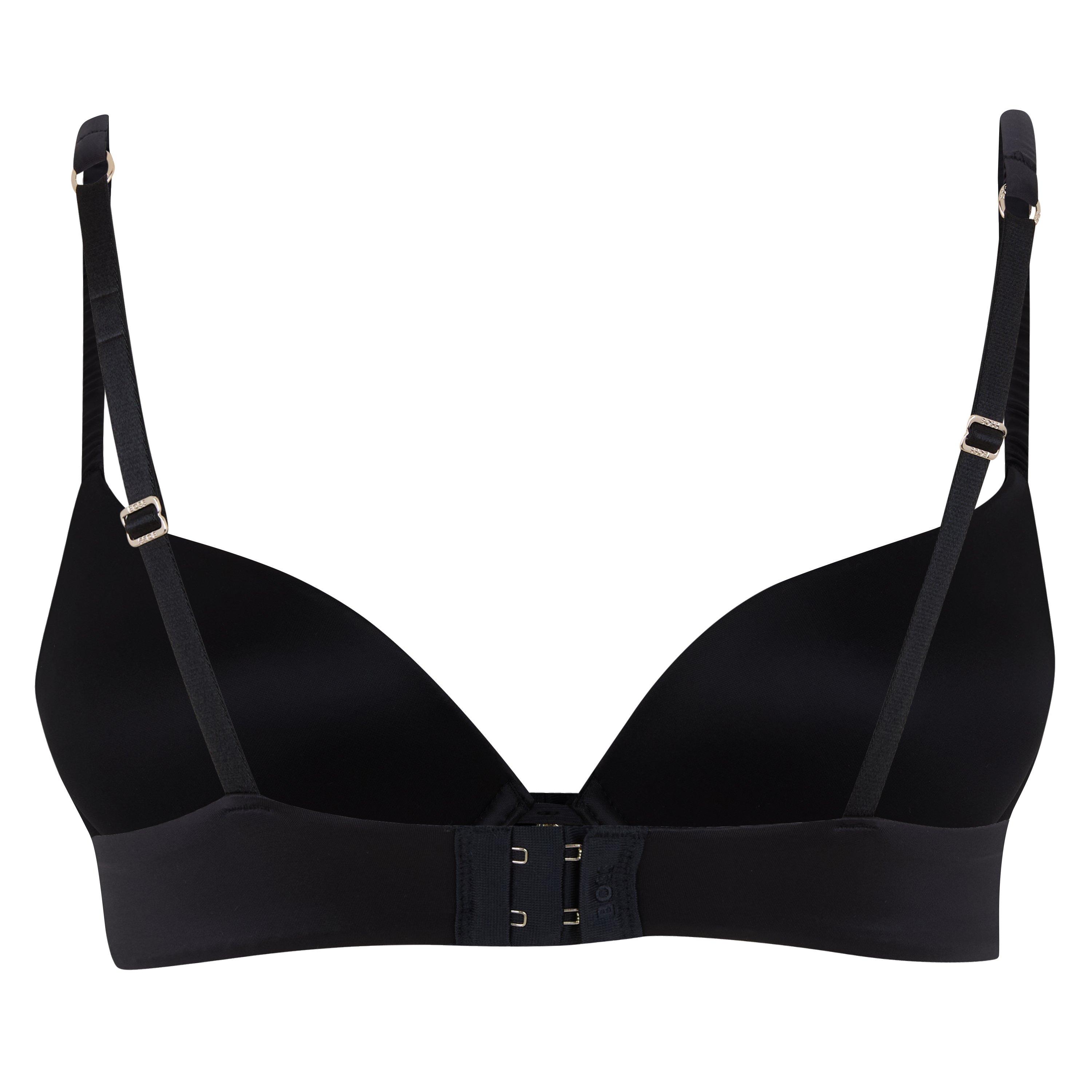 Black - Boss - Women's UW Satin Underwire Bra - 2