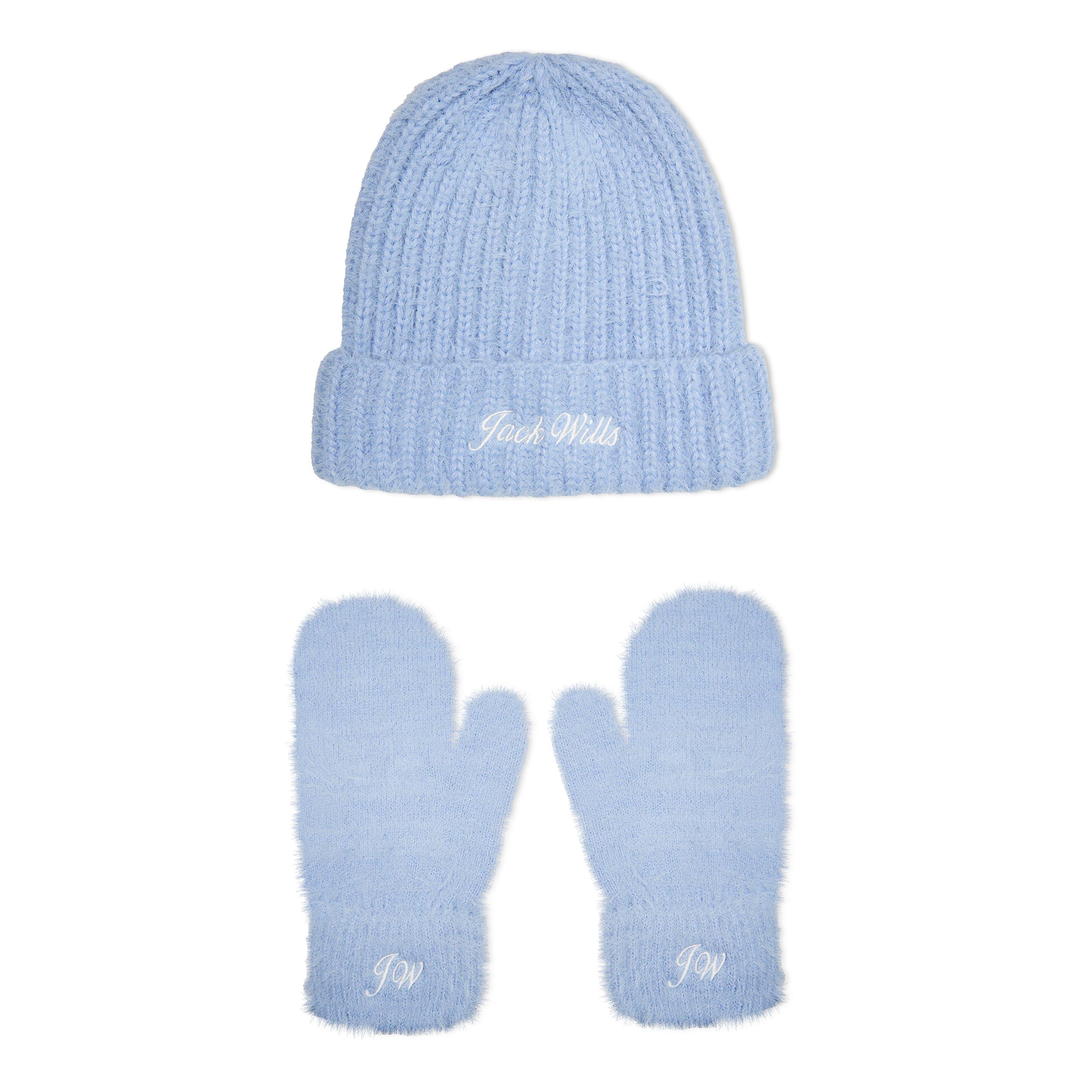 Brunera Blue - Jack Wills - Women's Hat and Glove Set - 1