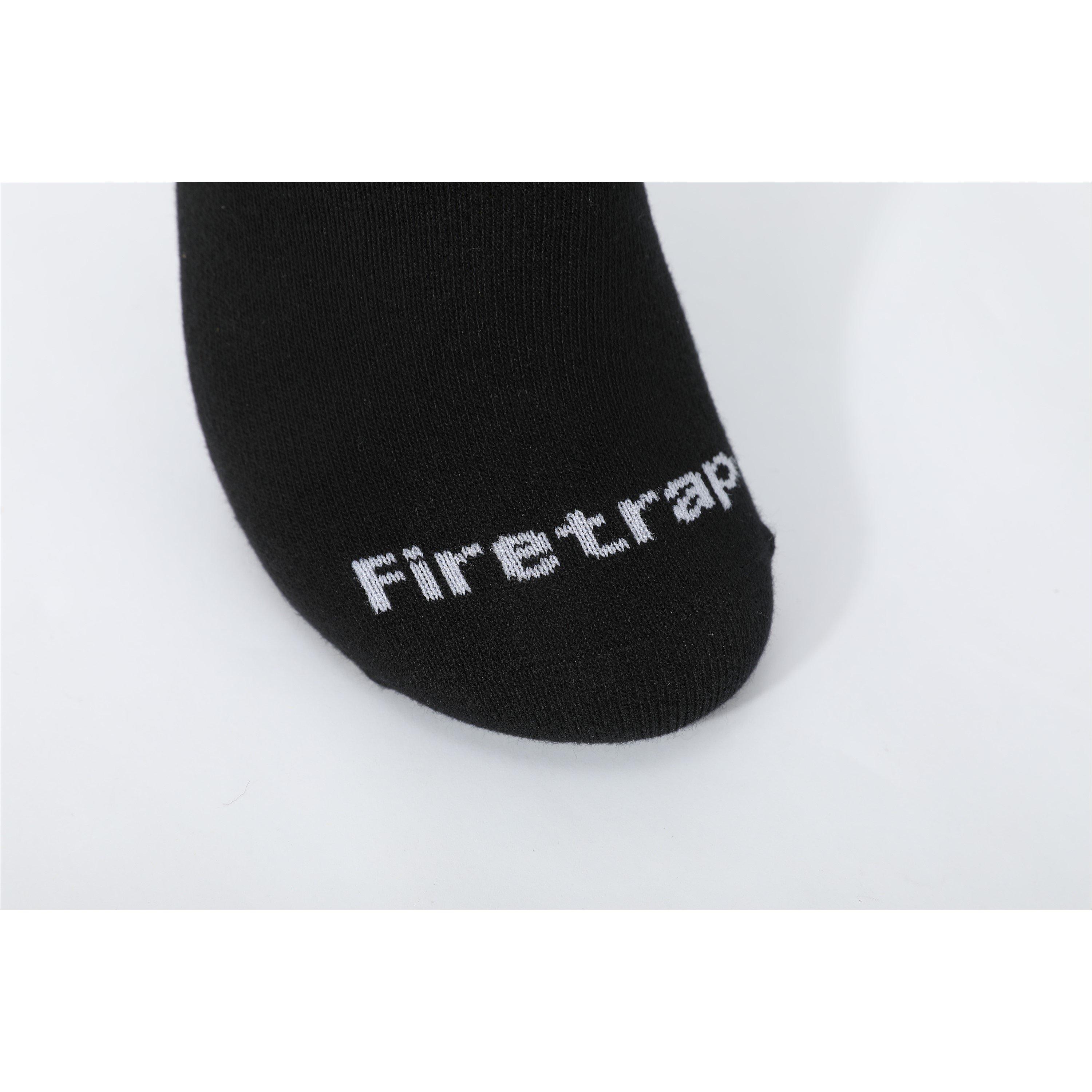 Zwart - Firetrap - 3pk Invisible Sock - 4