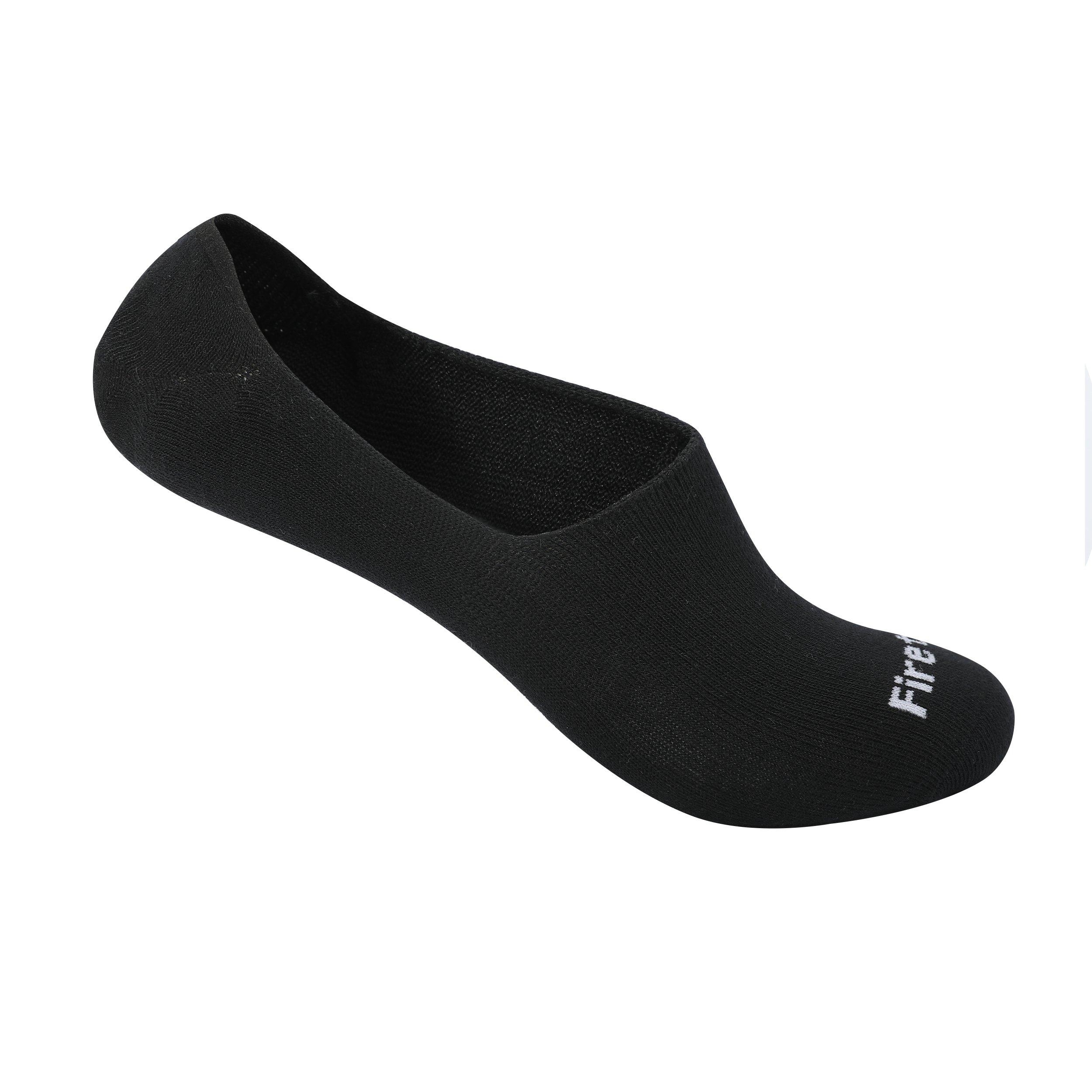 Black/Wht/Gry - Firetrap - 3pk Invisible Sock - 2