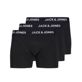 Jack and Jones Anthony 3 Pack Boxer Trunk Mens