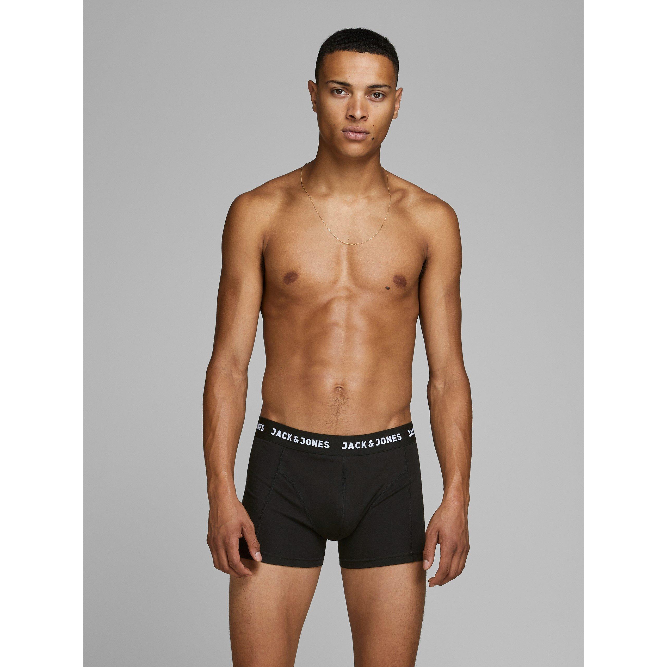 Black - Jack and Jones - Anthony 3-Pack Boxer Trunk Mens - 2
