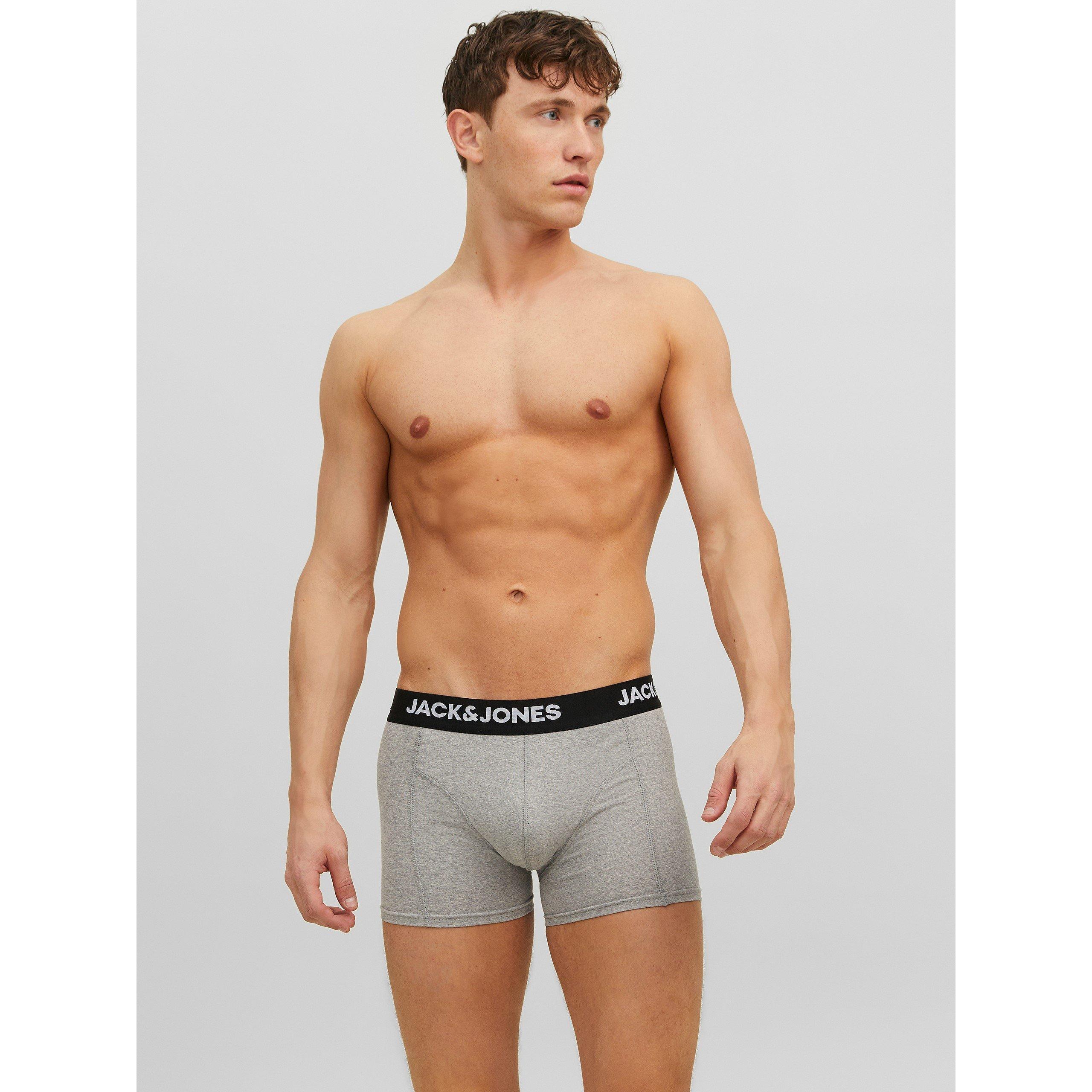 Multi - Jack and Jones - Anthony 3-Pack Boxer Trunk Mens - 4